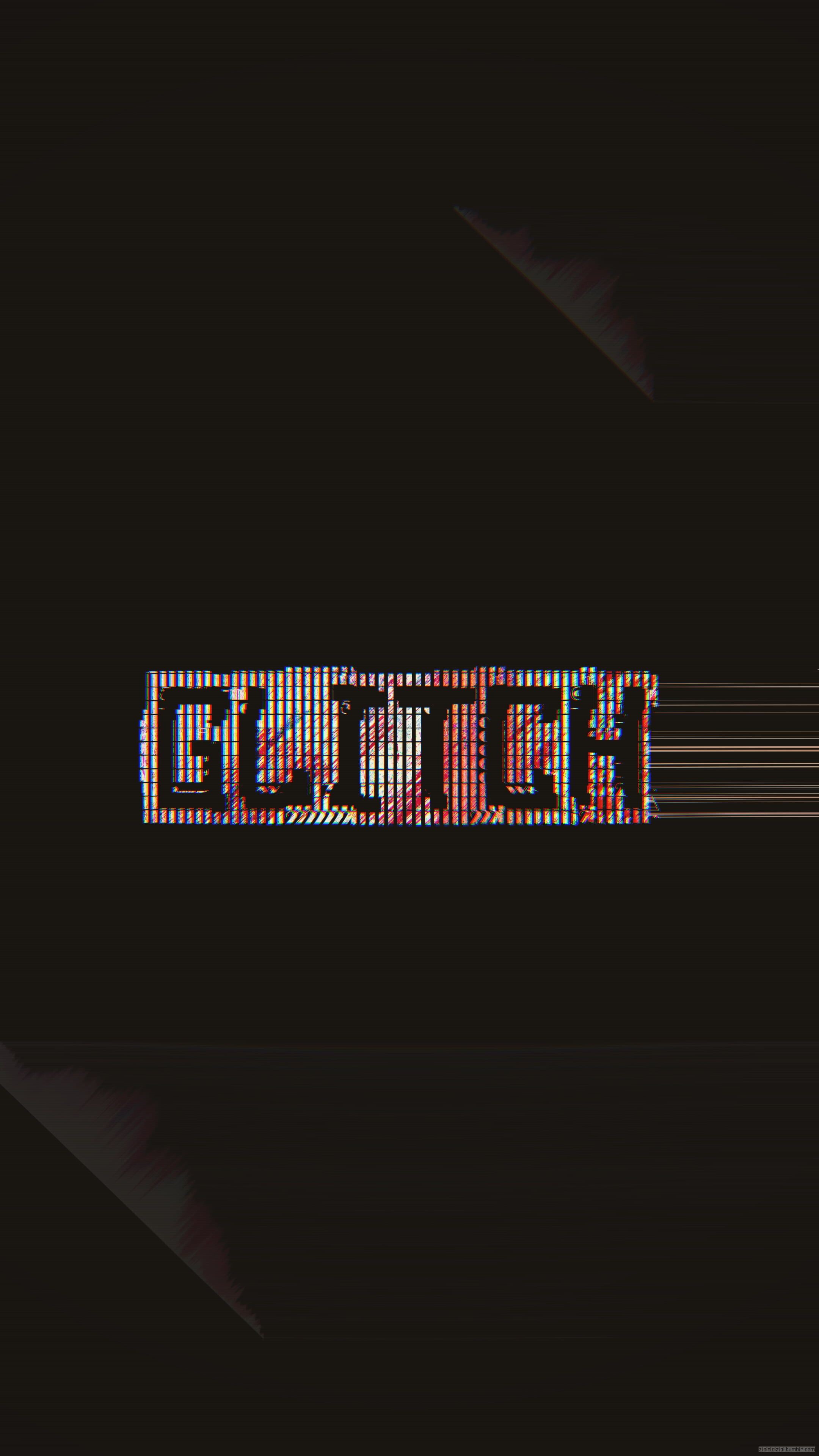 Glitch: The failure of a system to complete its functions or to perform them properly. 2160x3840 4K Background.