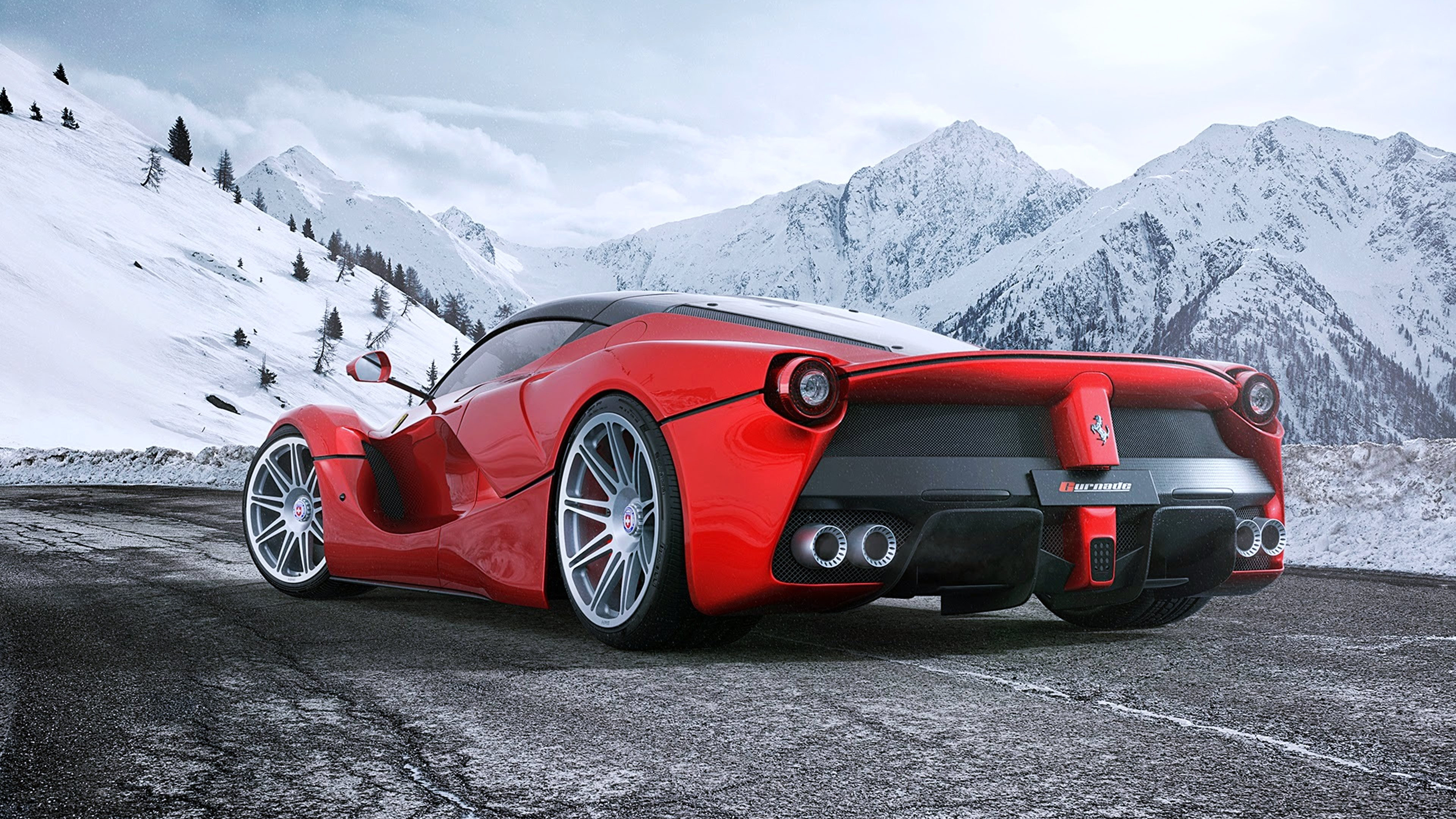 LaFerrari, Exotic supercar, Automotive masterpiece, Unparalleled performance, 3840x2160 4K Desktop