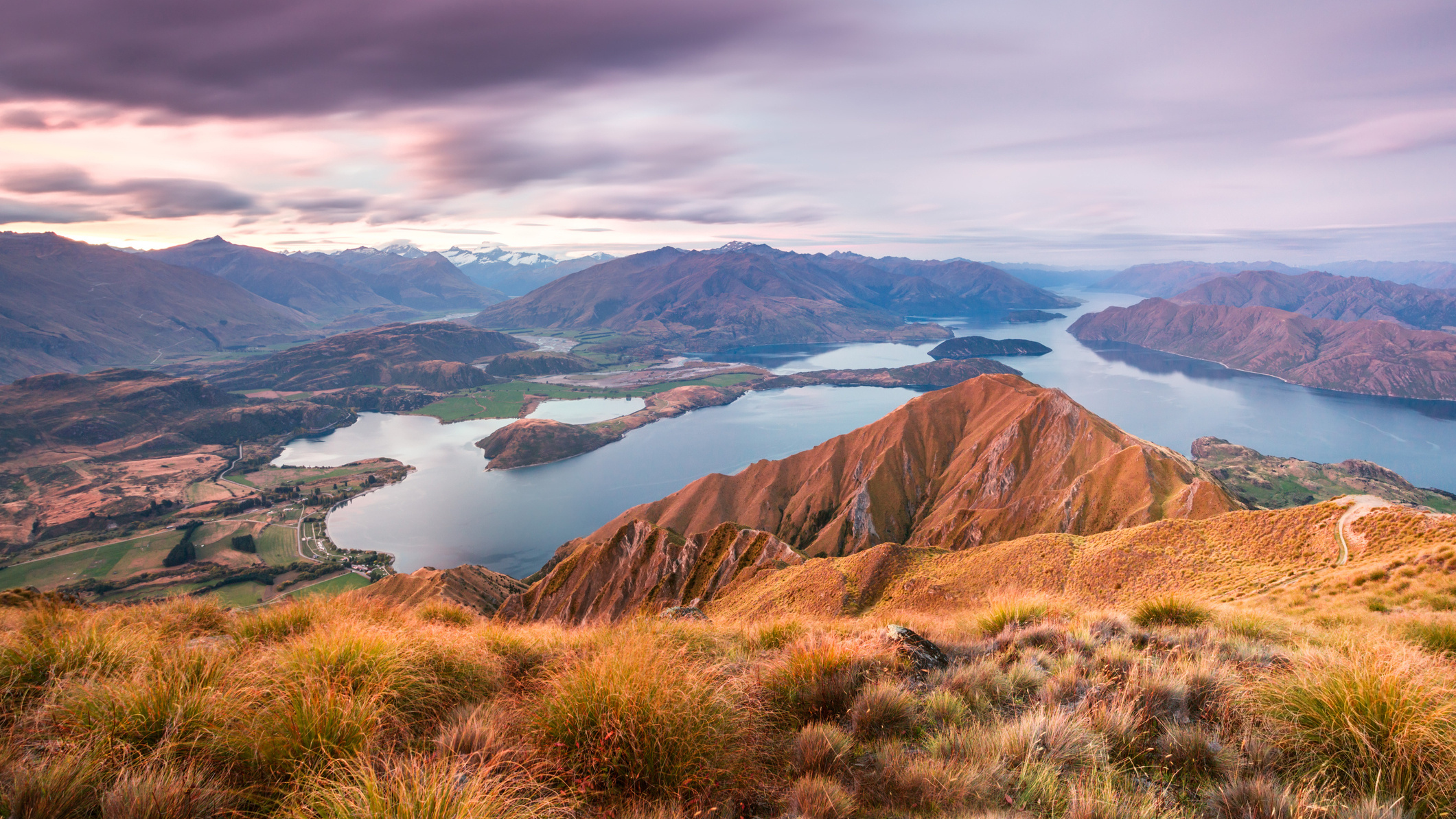 South Island, New Zealand, Road trip, 10 days, 2130x1200 HD Desktop