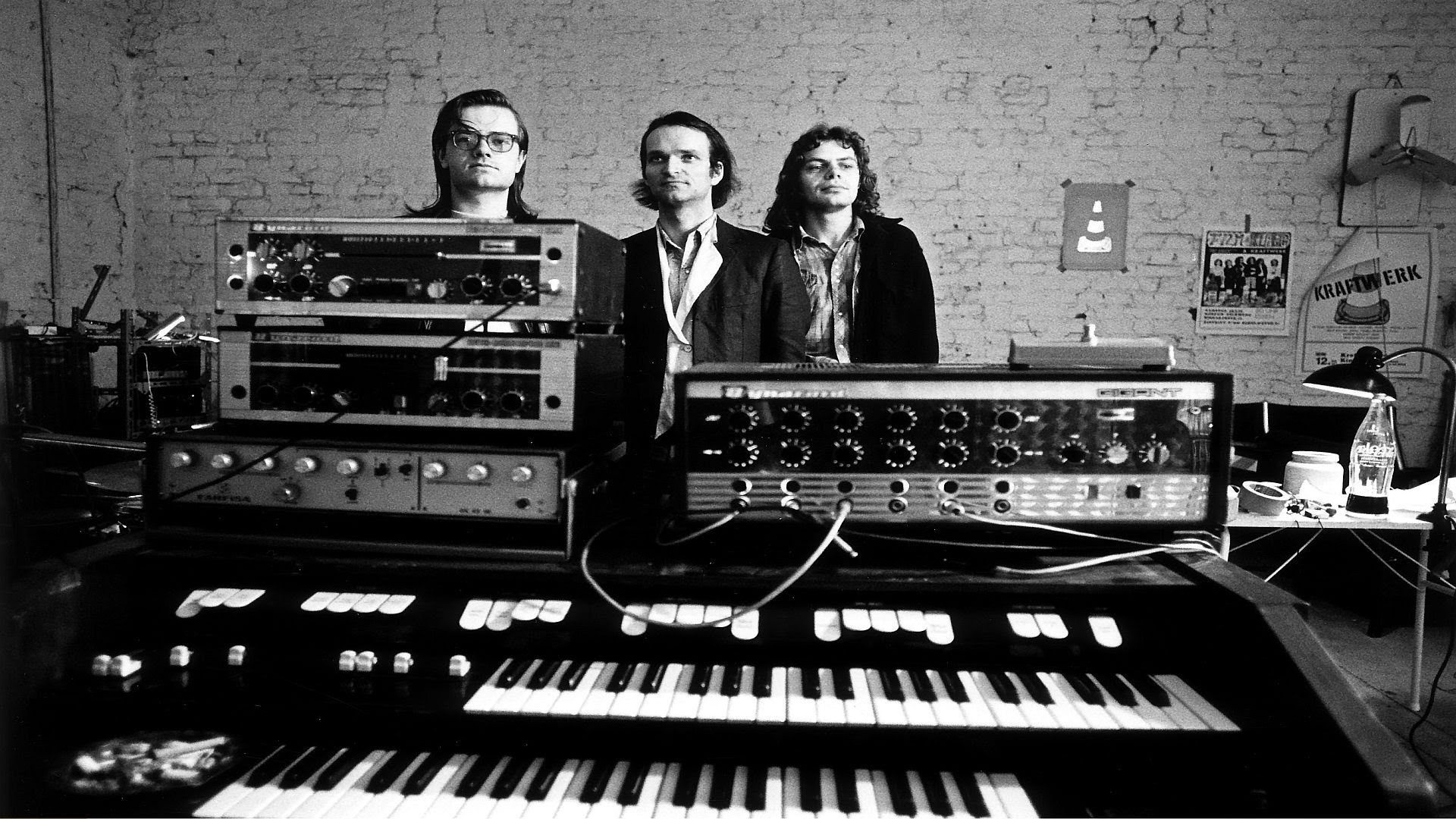 Kraftwerk band formation, First concert appearance, Soest West Germany, Electronic music influence, 1920x1080 Full HD Desktop