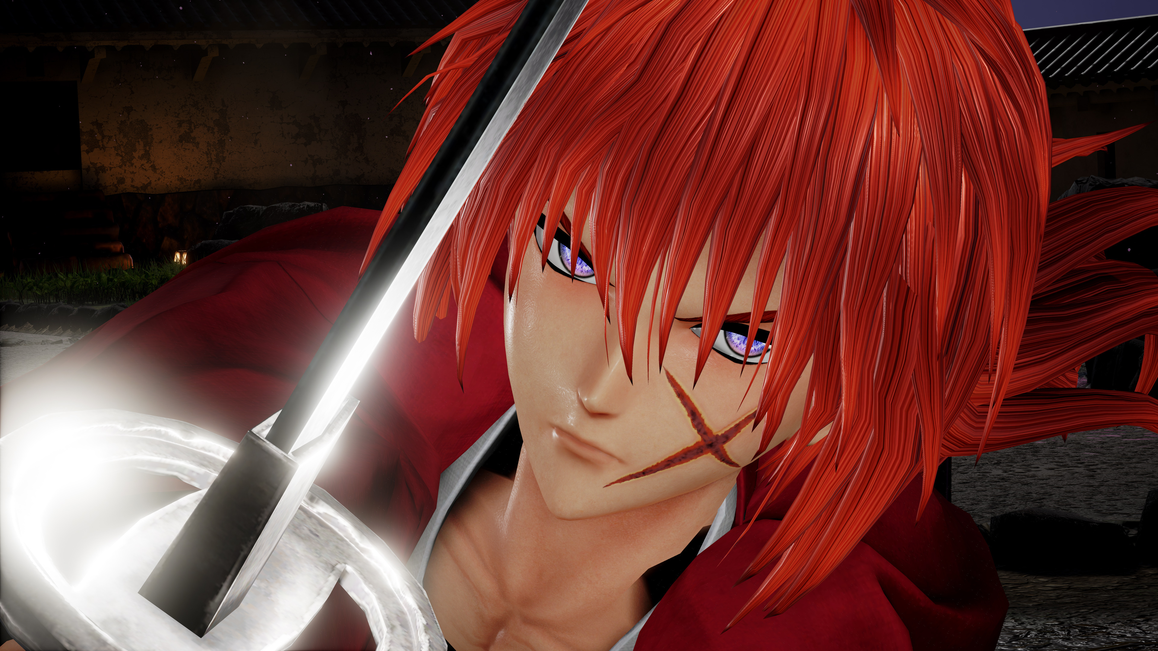 Rurouni Kenshin, Jump Force screenshots, Intense battles, Anime crossover, 3840x2160 4K Desktop