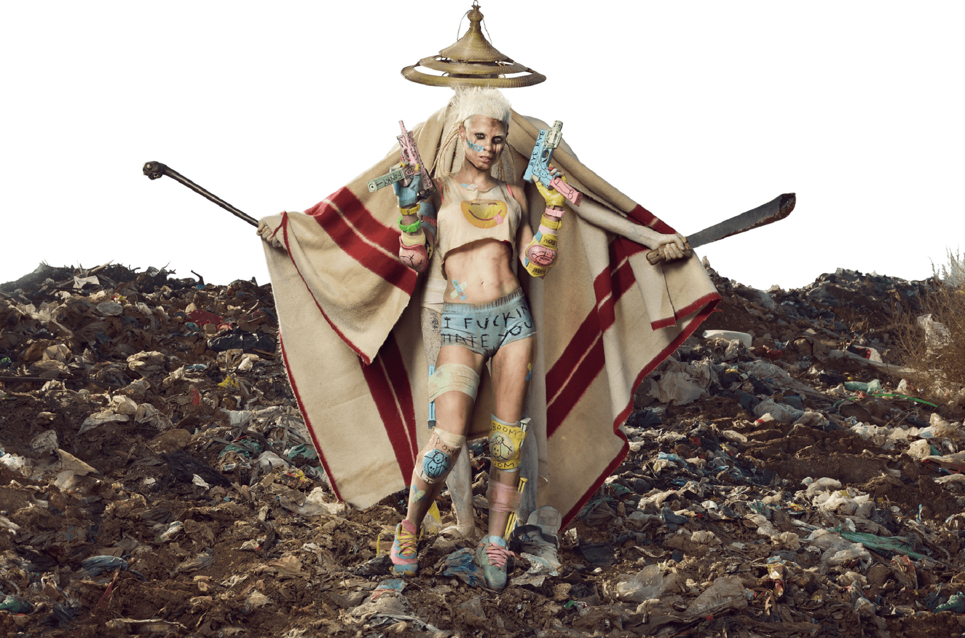 Die Antwoord: Controversial South African rap group. 1920x1270 HD Background.
