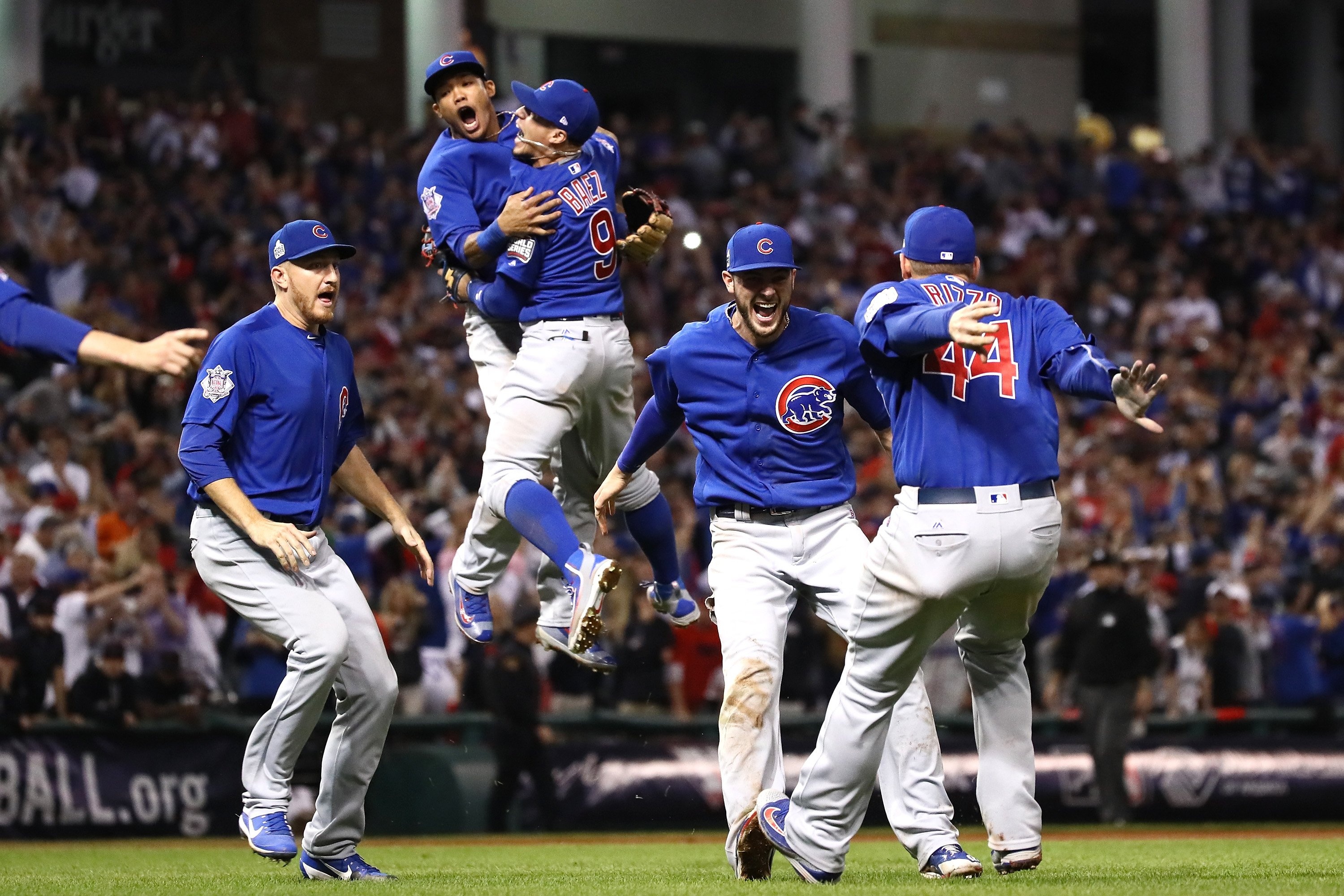 Chicago Cubs, Happiest photo, World Series, 3000x2000 HD Desktop