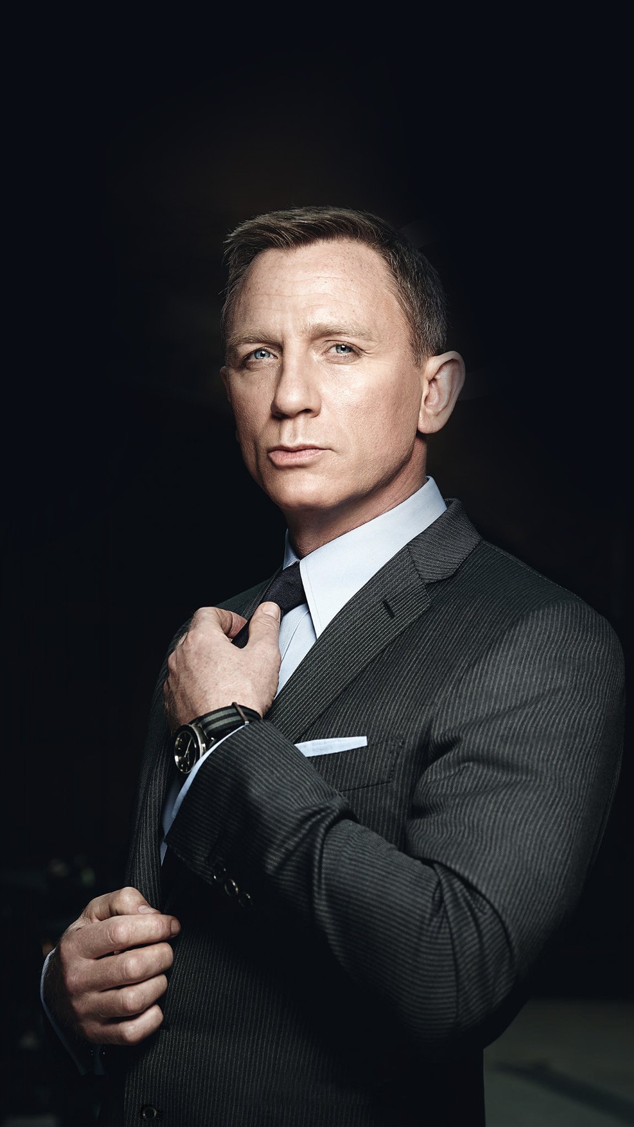 Daniel Craig: A Secret Service agent, code number 007, residing in London. 1250x2210 HD Wallpaper.