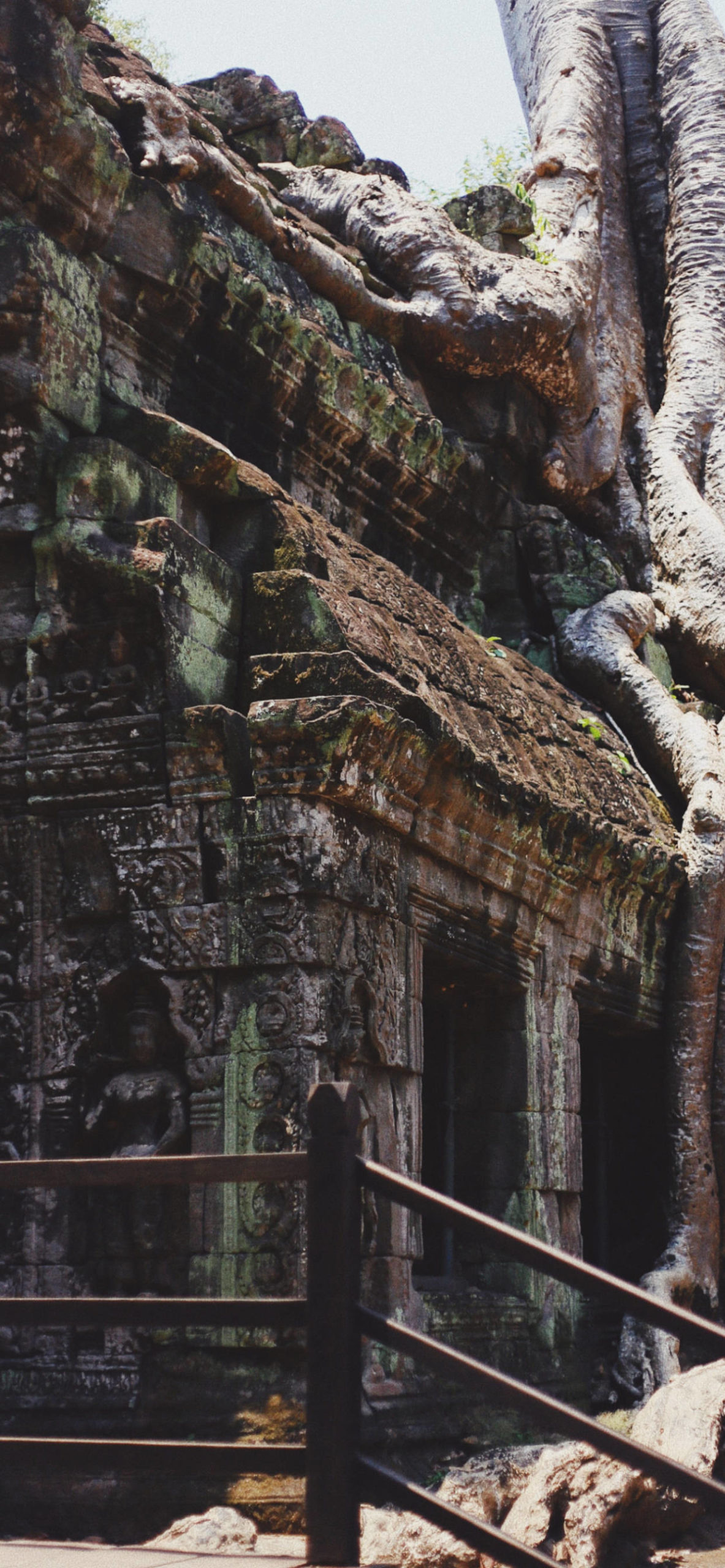 Angkor Wat, Spiritual pilgrimage, Khmer Empire, Historical wonders, 1190x2560 HD Phone