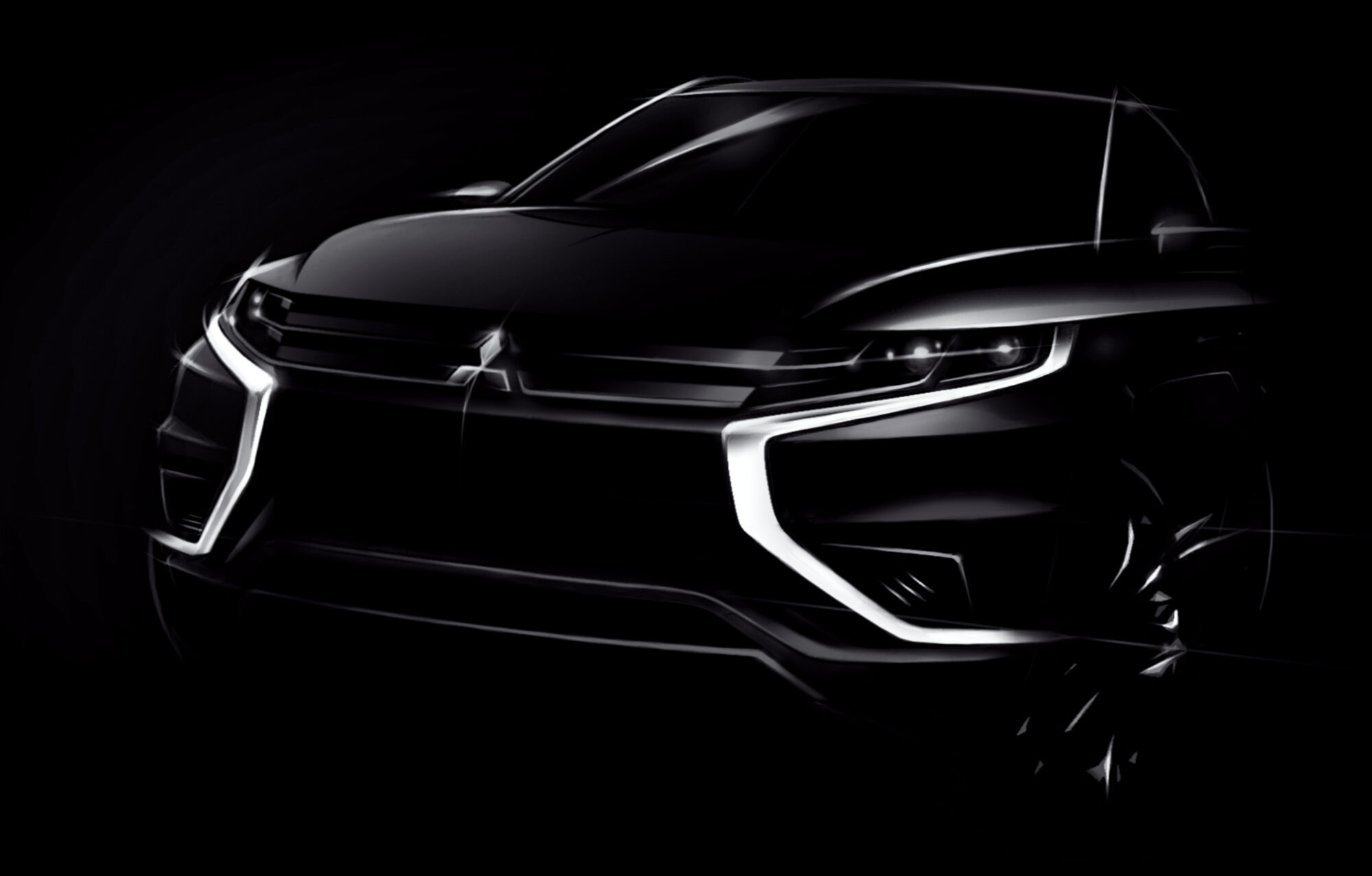 Mitsubishi Outlander, Ready concept for Paris Motor Show, 2000x1280 HD Desktop
