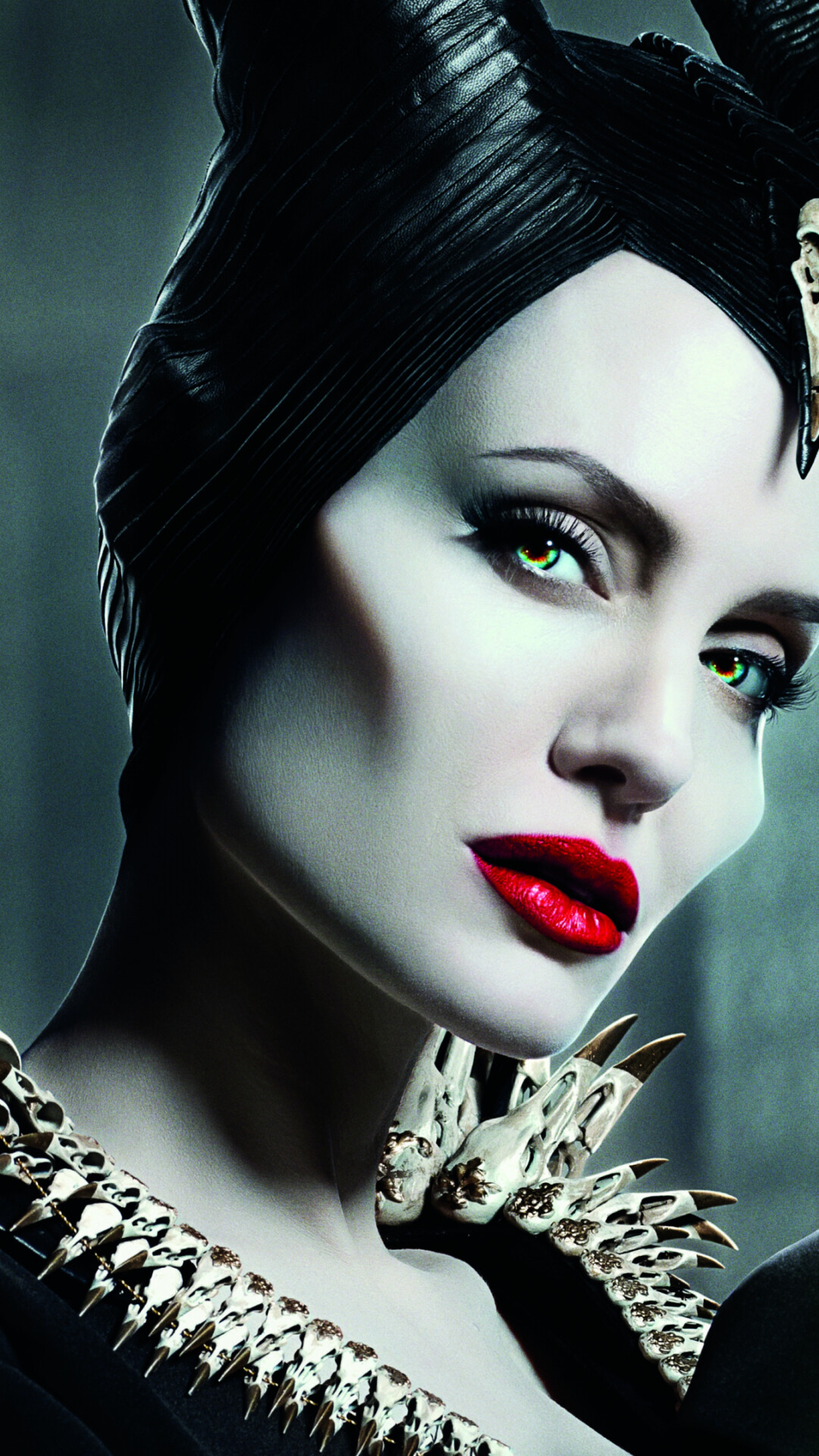 Angelina Jolie: An Oscar-winning actress, movie director, humanitarian and global celebrity. 1080x1920 Full HD Wallpaper.