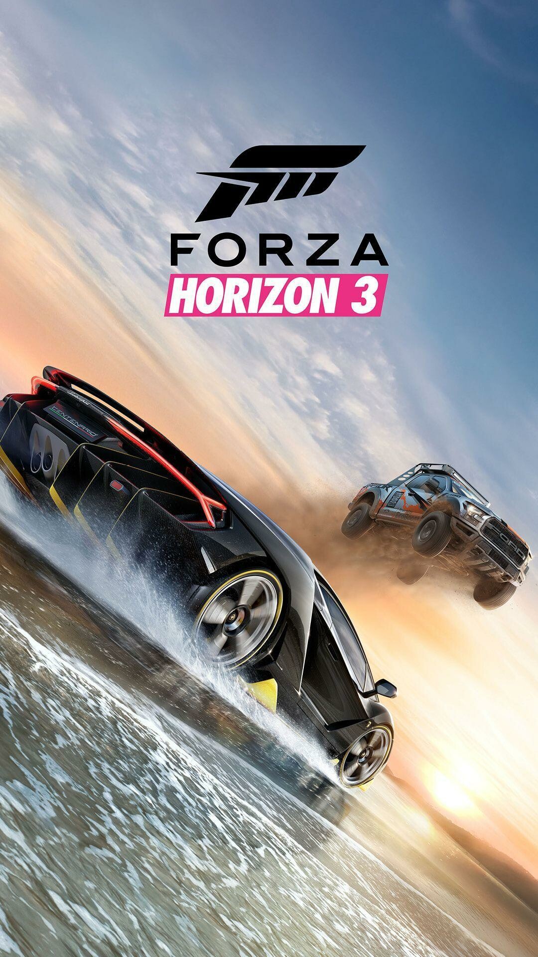Forza Horizon: FH3, Set in a fictionalized Australia. 1080x1920 Full HD Wallpaper.