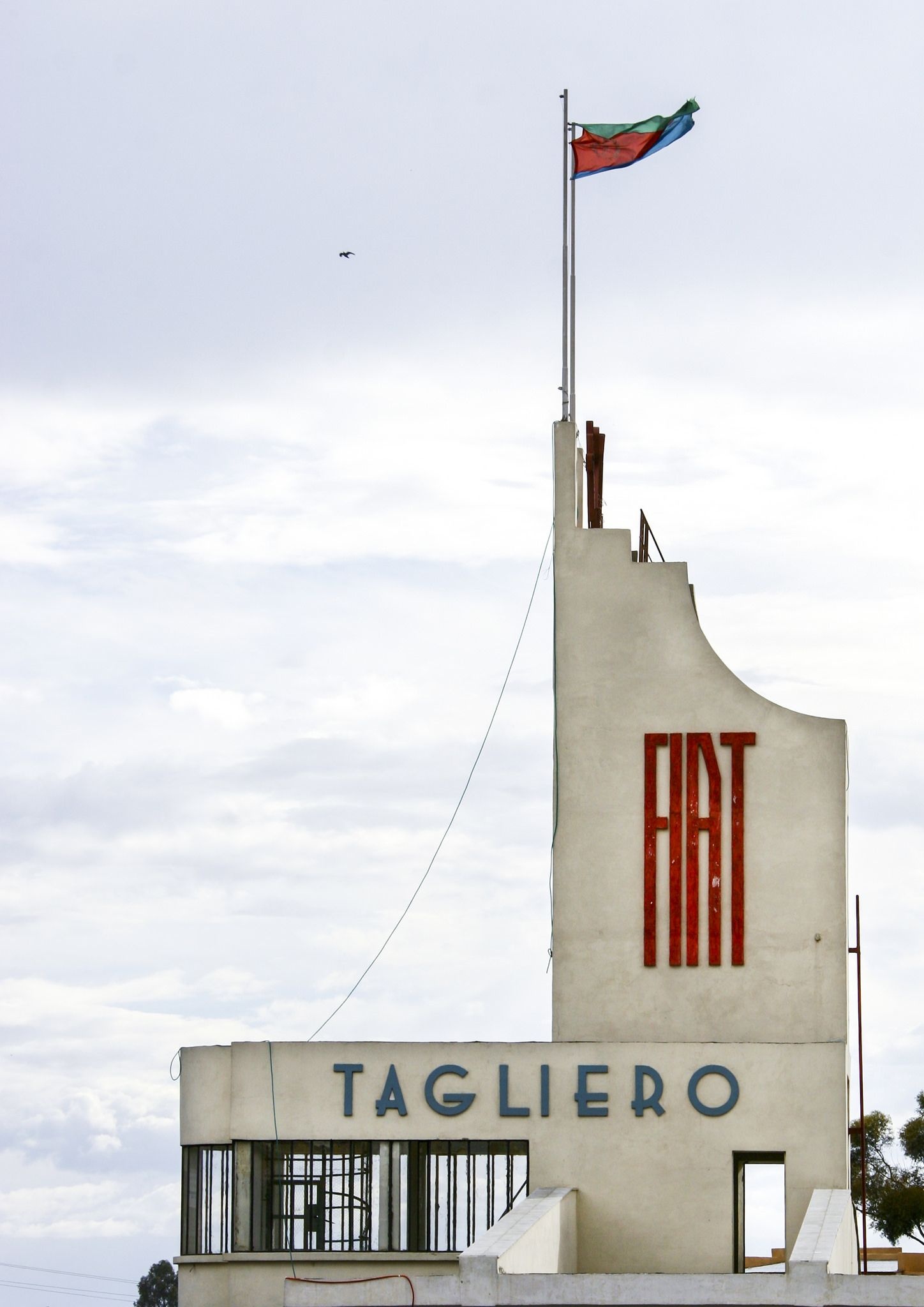Asmara, Fiat Tagliero Garage, Art Deco buildings, Eritrea, 1450x2050 HD Phone