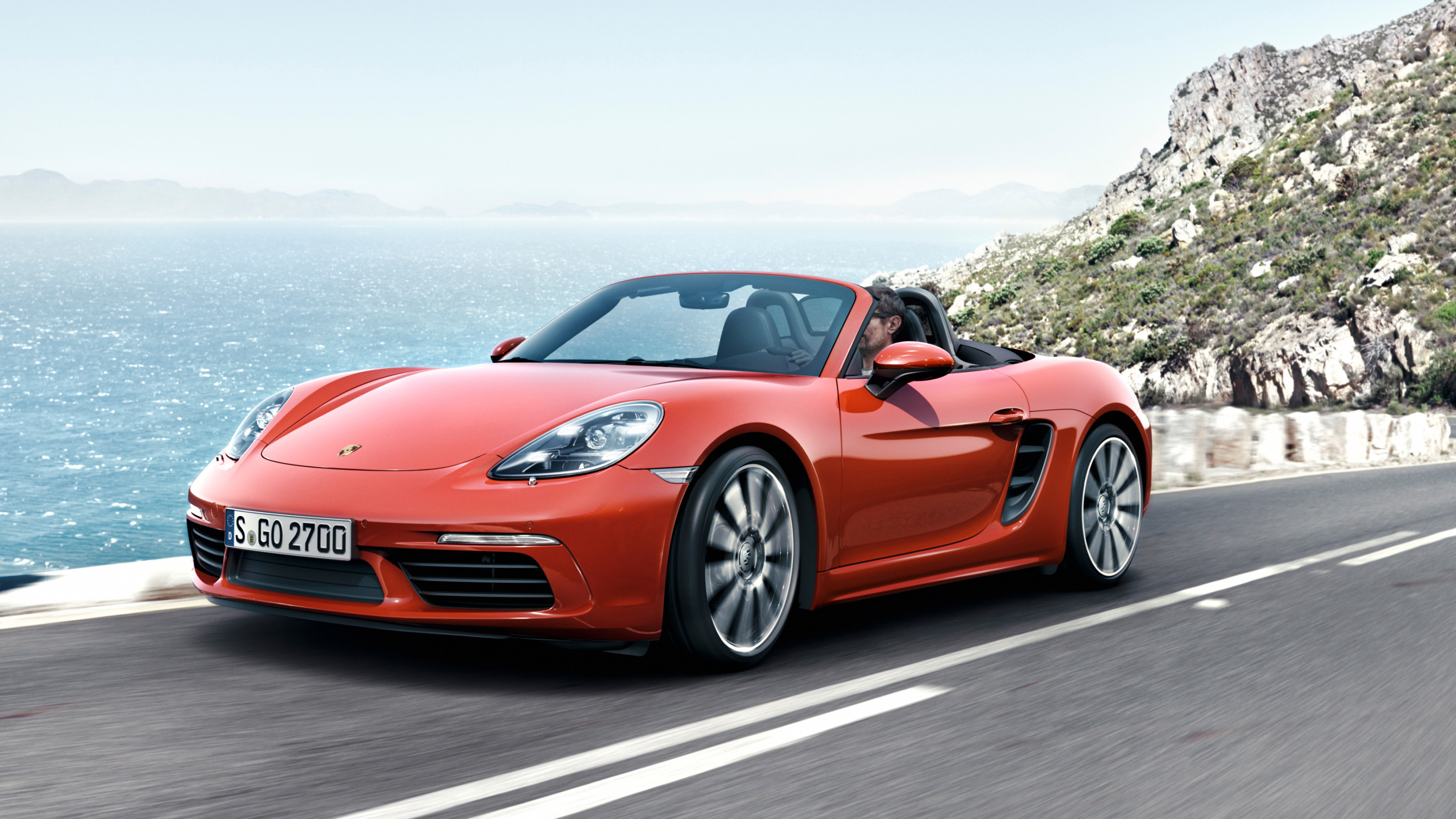 Porsche 718, Exhilarating performance, Iconic sports car, Timeless elegance, 3840x2160 4K Desktop