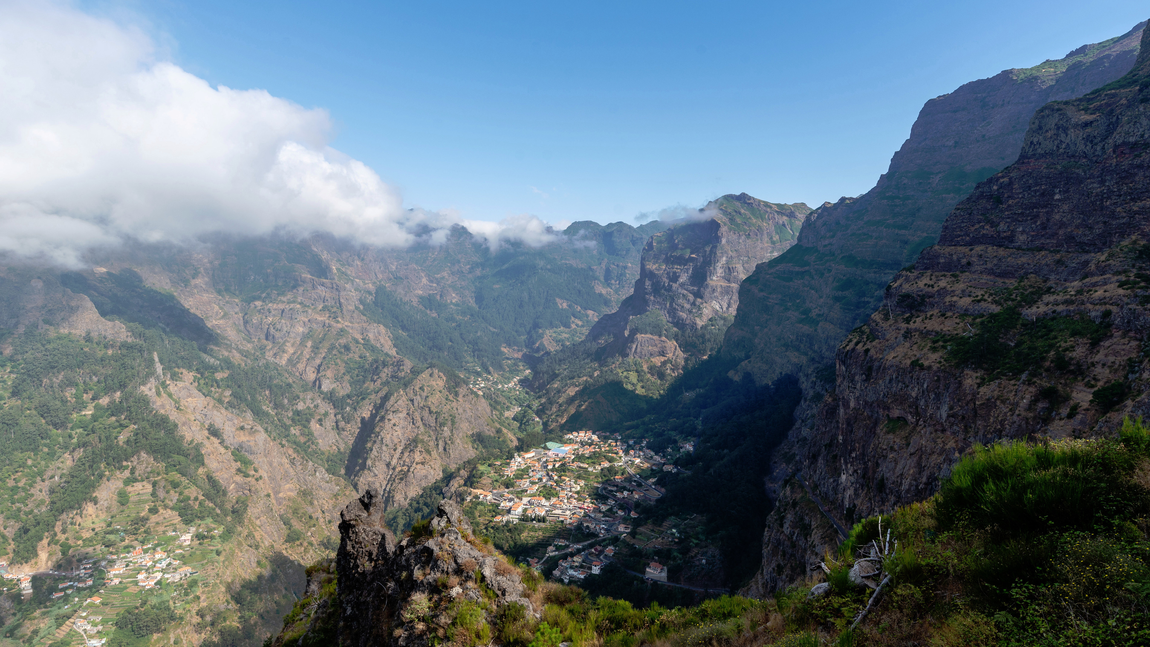 Madeira travels, Miradouro do Curral das Freiras, Funchal, Scenic views, 3840x2160 4K Desktop
