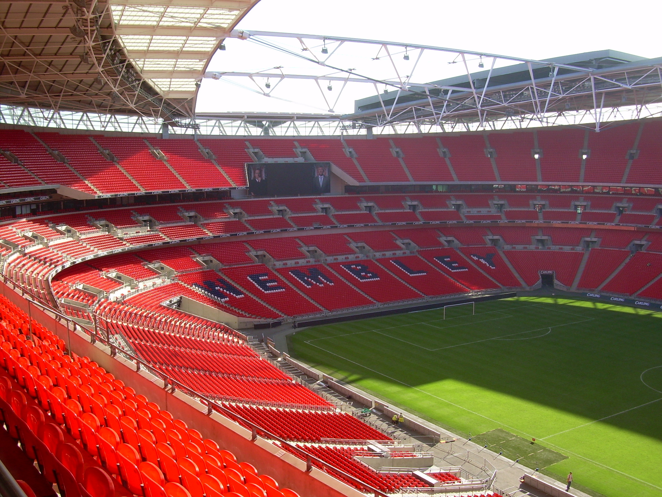 Wembley Stadium: Sports arena, Owned by the governing body of English football, the Football Association. 2280x1710 HD Background.