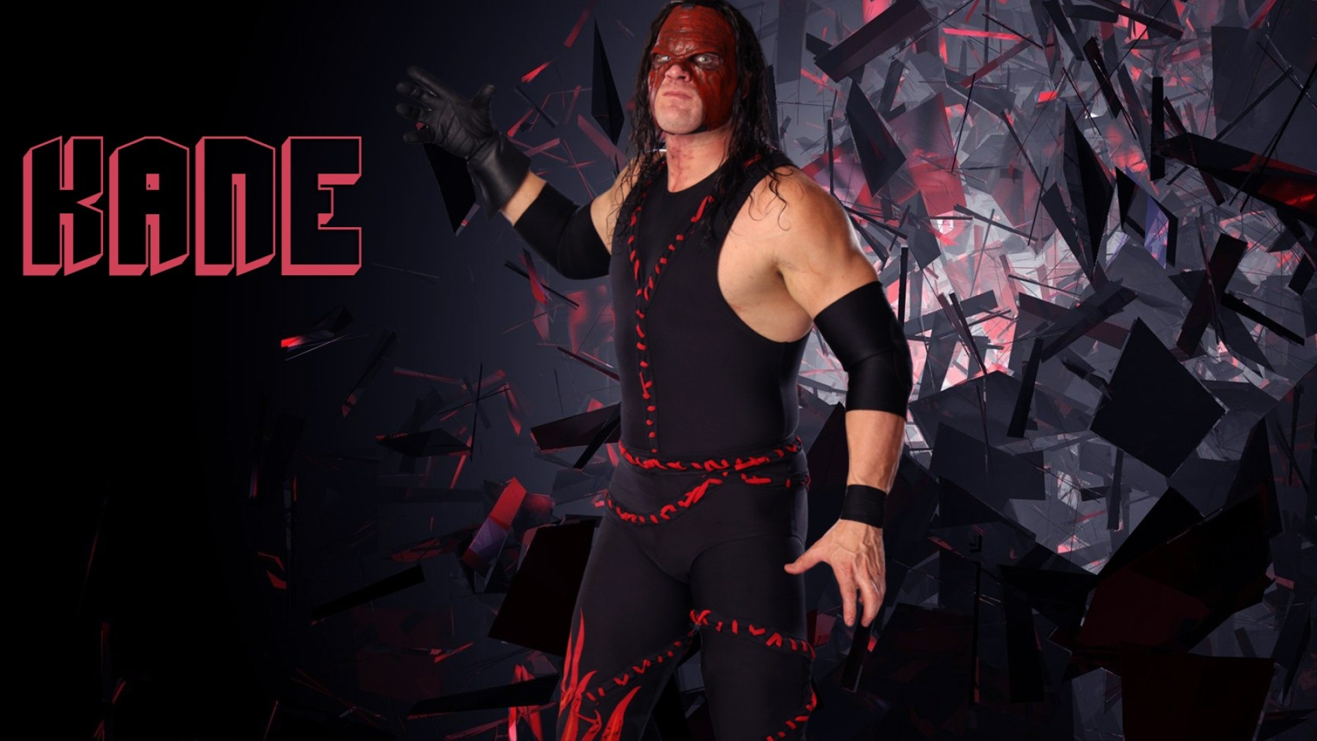 Kane (WWE), HD desktop image, Fiery persona, Ring warrior, 1920x1080 Full HD Desktop