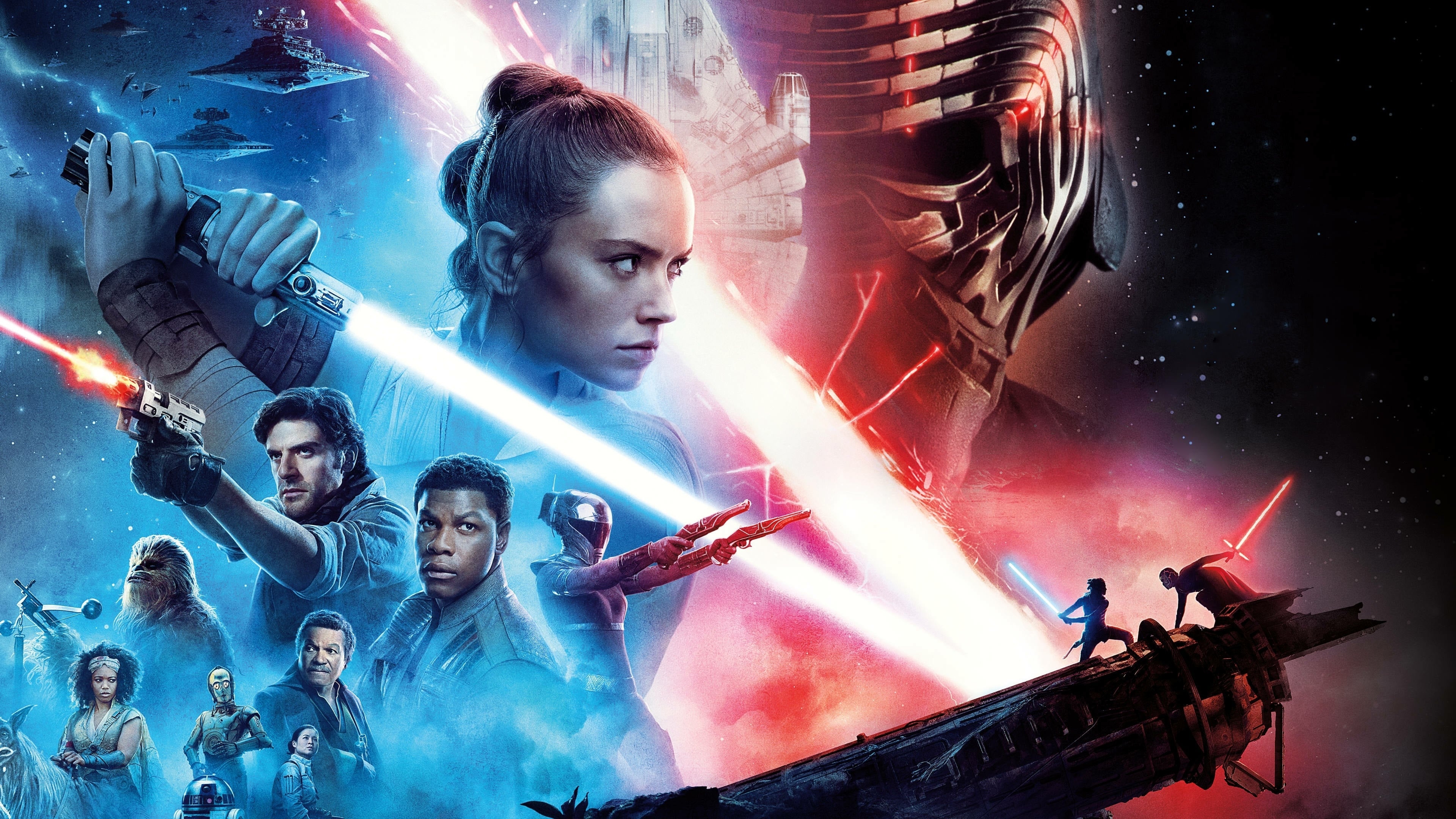 Star Wars: The Rise of Skywalker, StreamParty, 3840x2160 4K Desktop