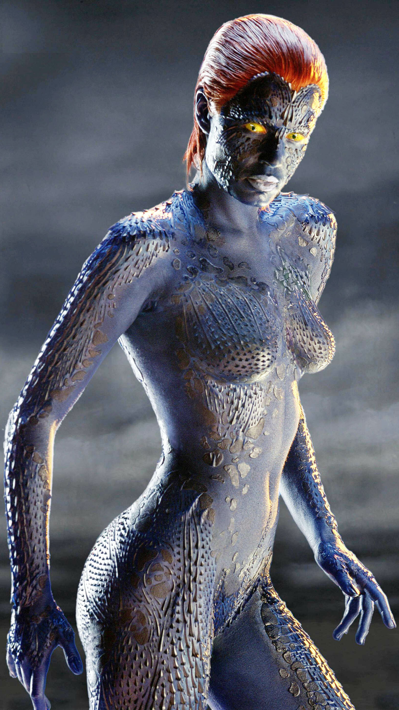 Mystique, Marvel character, Shape-shifting abilities, Comic book icon, 1640x2900 HD Phone