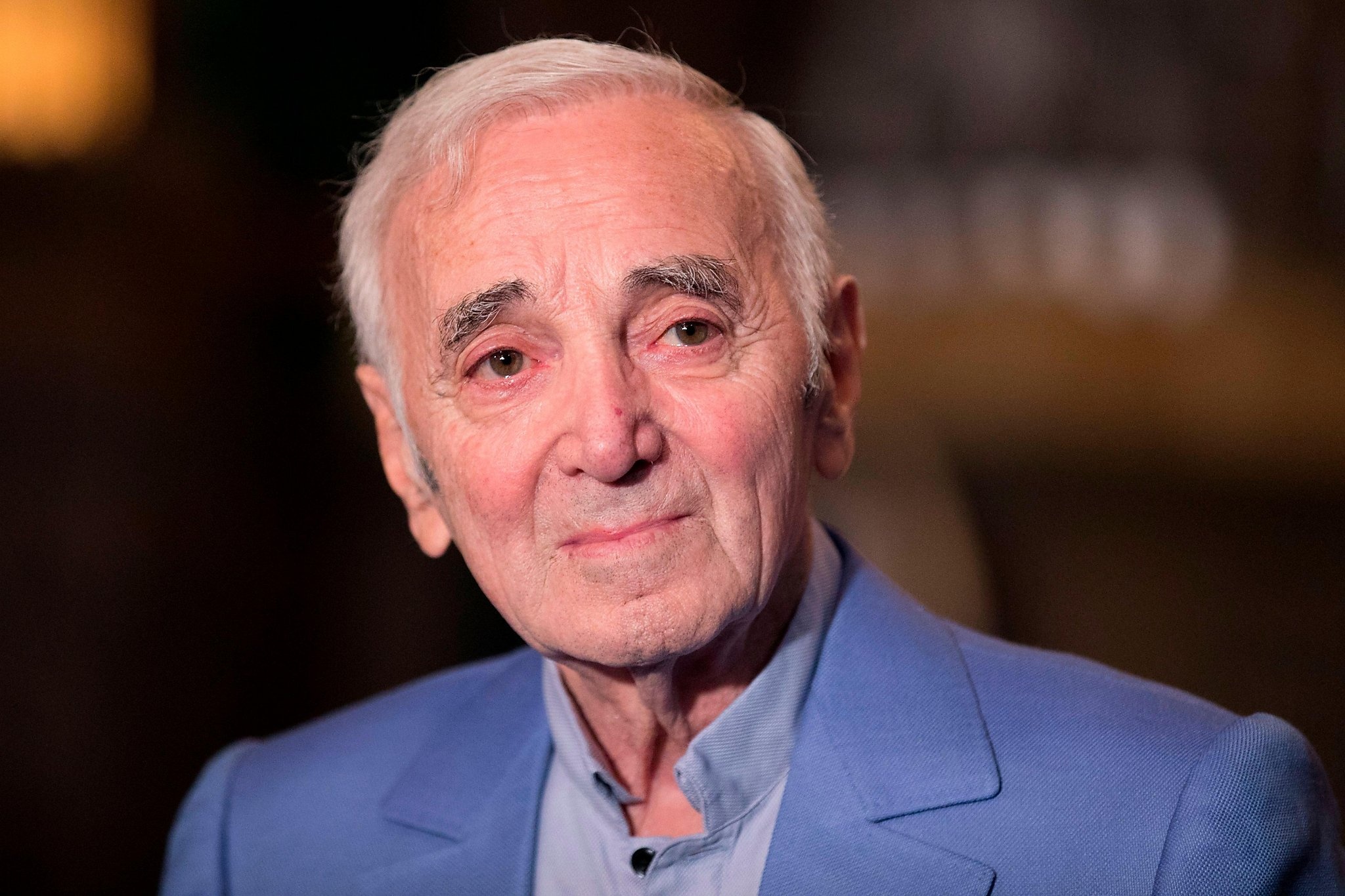 Acclaimed singer, Charles Aznavour, French icon, 2050x1370 HD Desktop