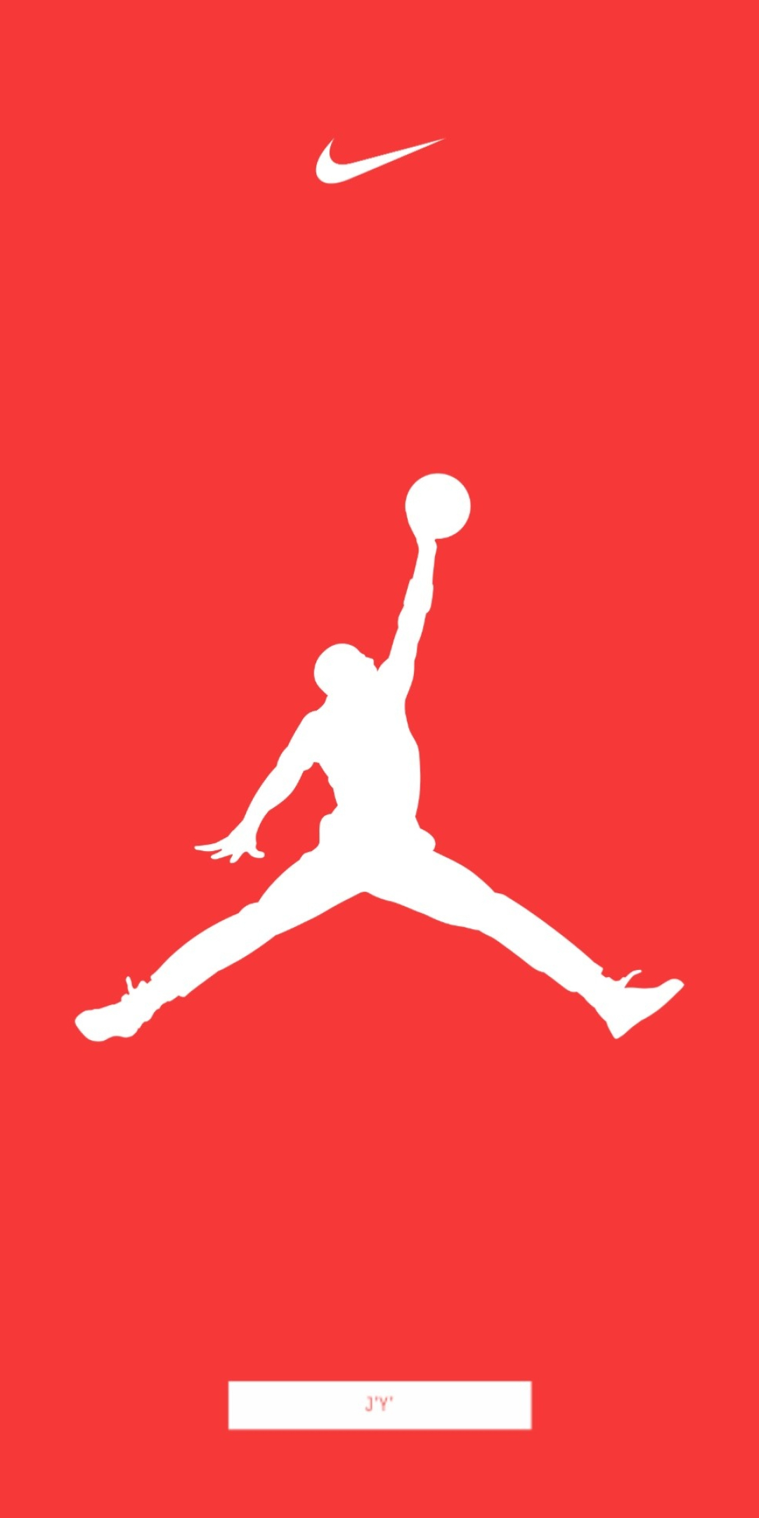 Jumpman Logo, Nike brand wallpaper, Jarinsony's artistic creation, Sporty wall art, 1080x2160 HD Handy