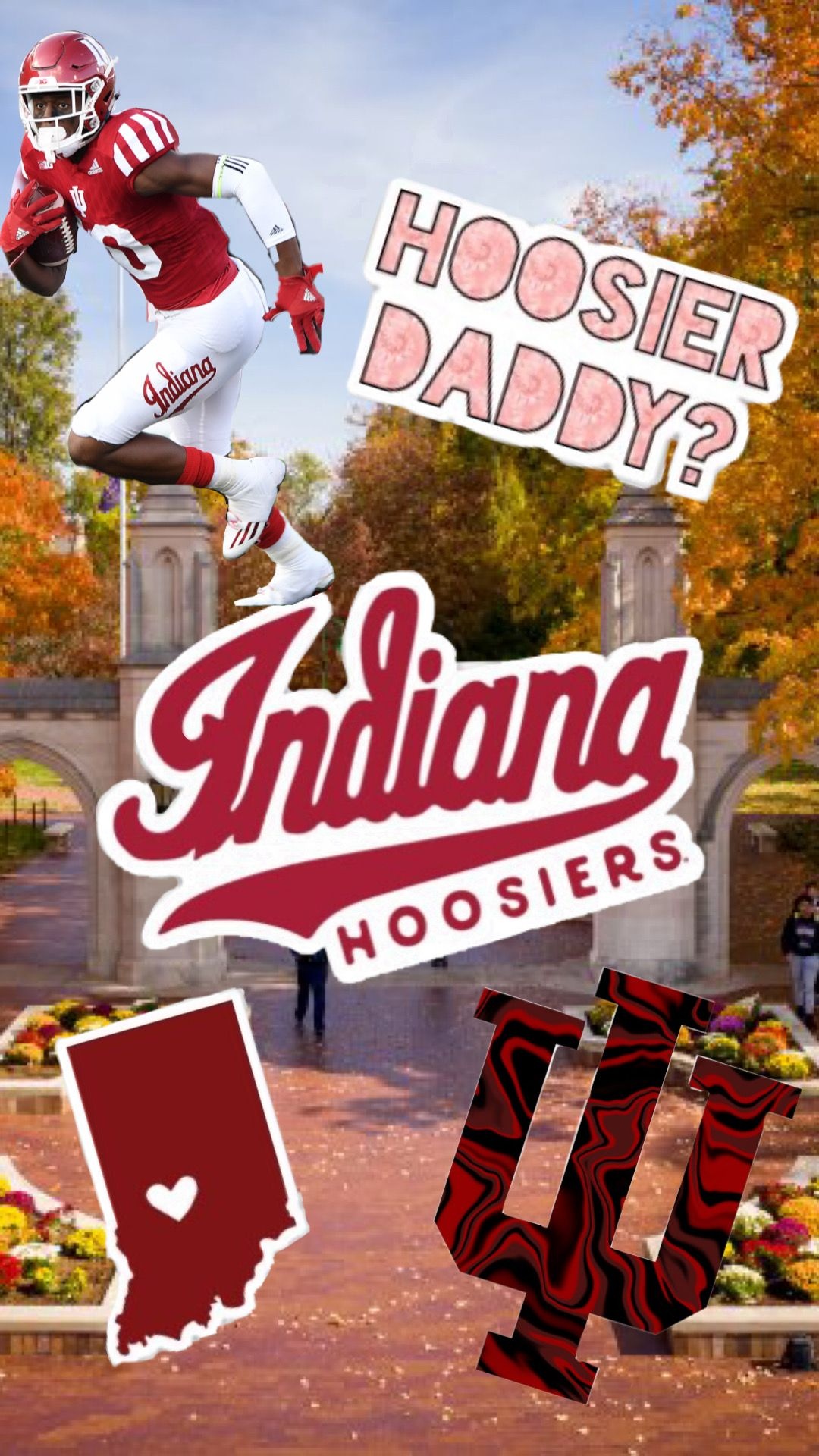 Indiana University, Academic excellence, Vibrant campus, Rich history, 1080x1920 Full HD Phone