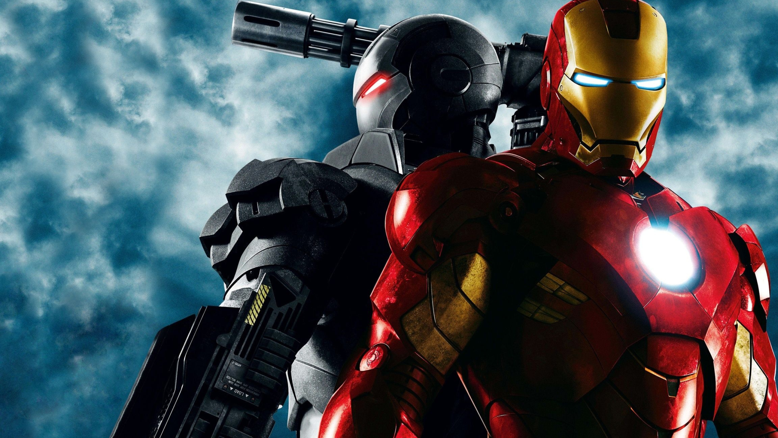Iron Man: A 2010 American superhero film, The third film in the Marvel Cinematic Universe. 2560x1440 HD Background.