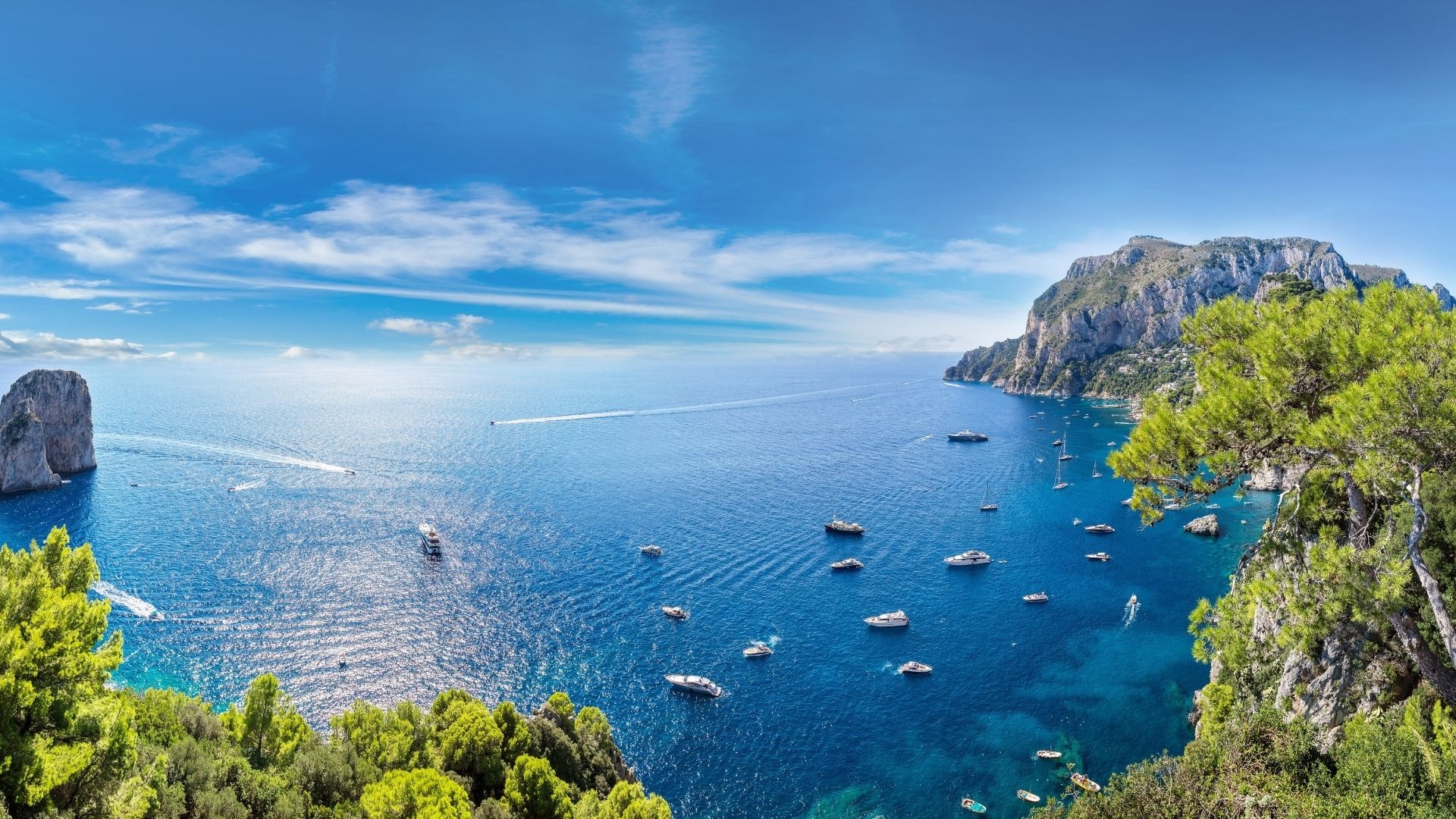 Capri Island, Blue Grotto Tour, Rome escapade, Unforgettable journey, 1920x1080 Full HD Desktop
