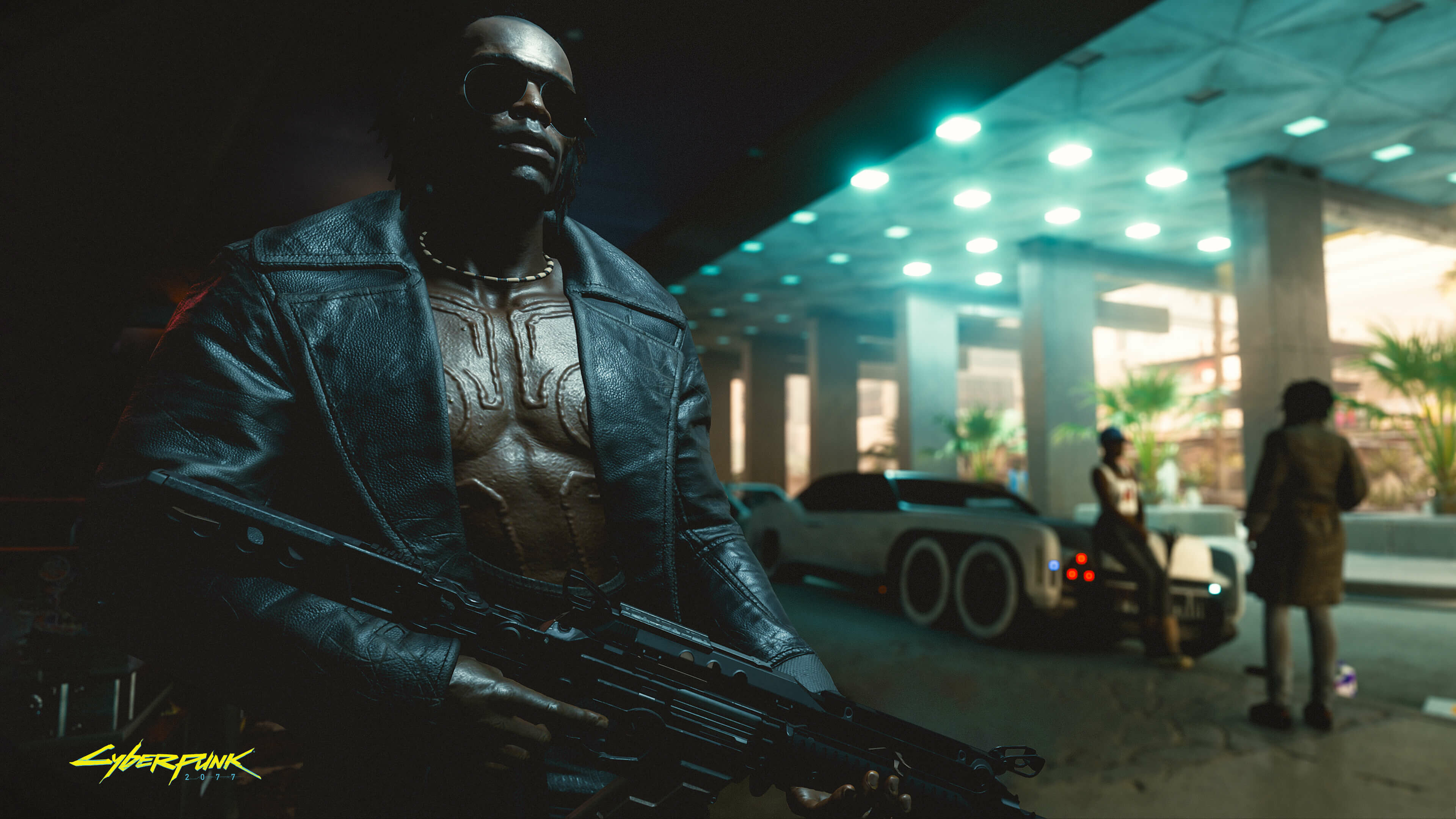 Cyberpunk 2077: The Voodoo Boys, One of the many gangs in Night City. 3840x2160 4K Background.