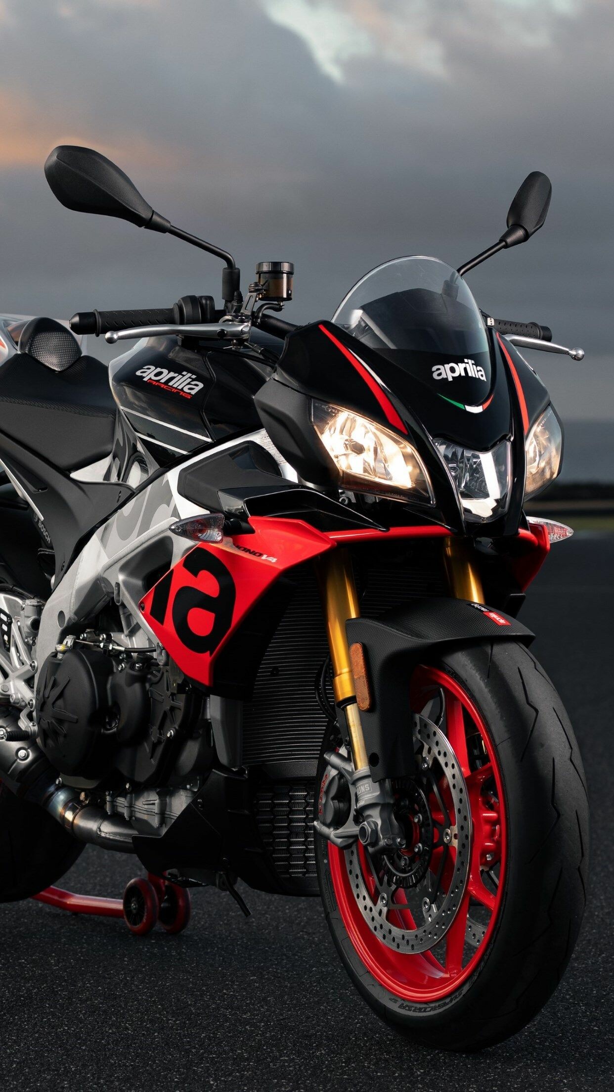 Aprilia: RSV 1000 R, A sport bike motorcycle made by Italian company. 1250x2210 HD Wallpaper.