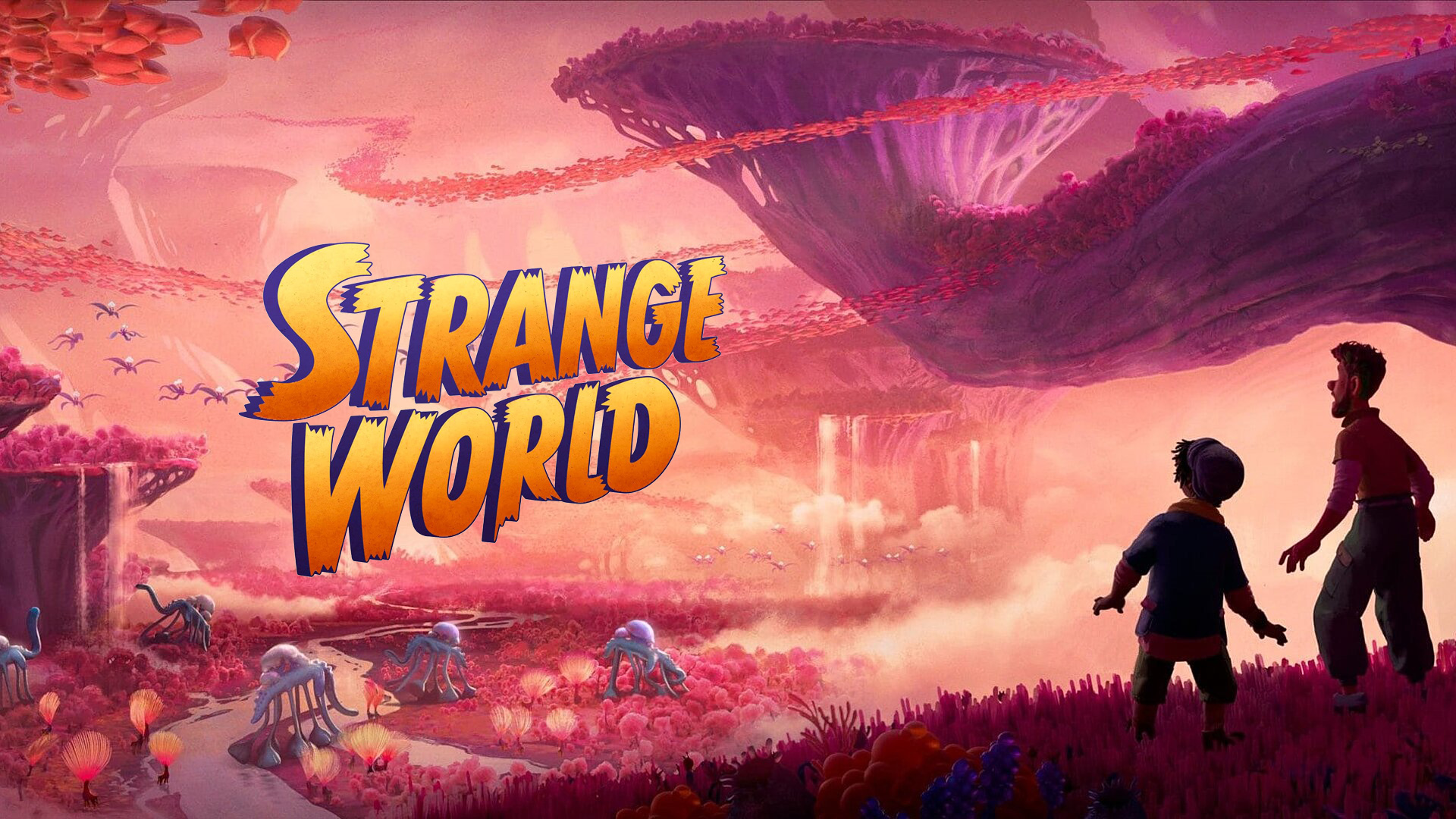Strange World, Animation, Disney film, Plexreel, 1920x1080 Full HD Desktop