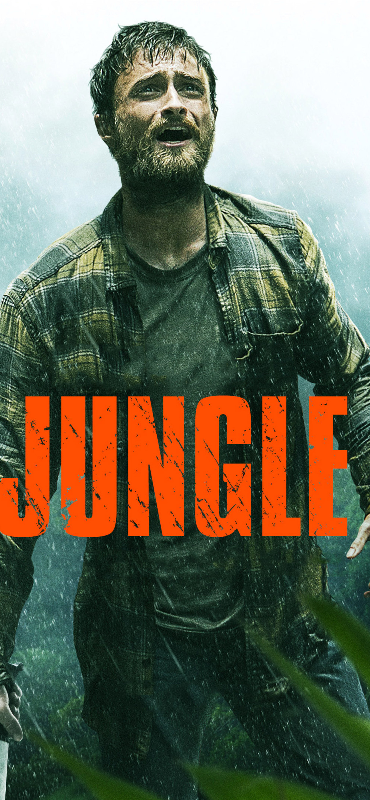 Jungle movie in 2017, Daniel Radcliffe, iPhone XS Max, 4K wallpapers, 1250x2690 HD Phone