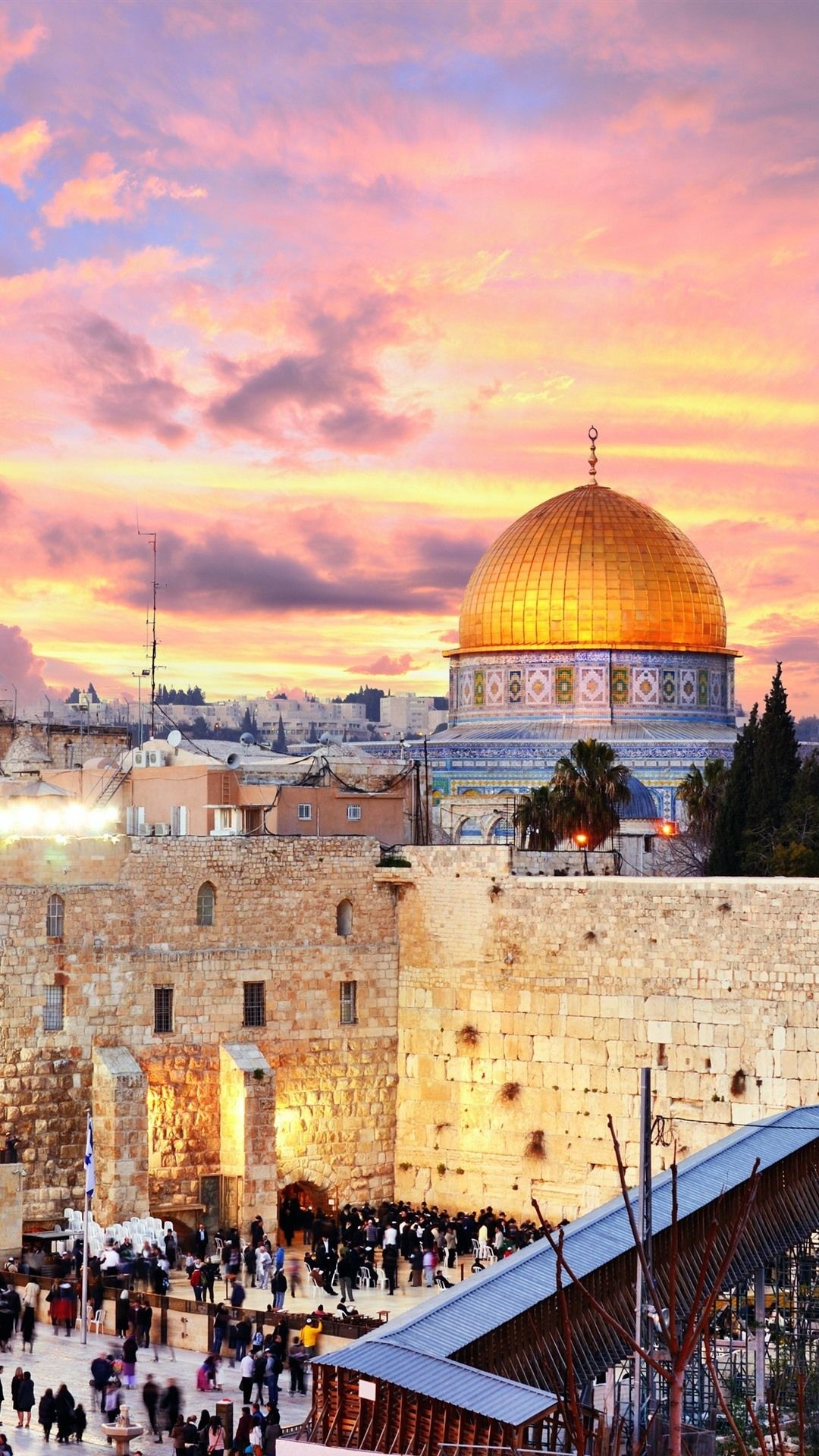 Israel, Jerusalem iPhone wallpapers, Exquisite designs, Aesthetic appeal, 1080x1920 Full HD Handy