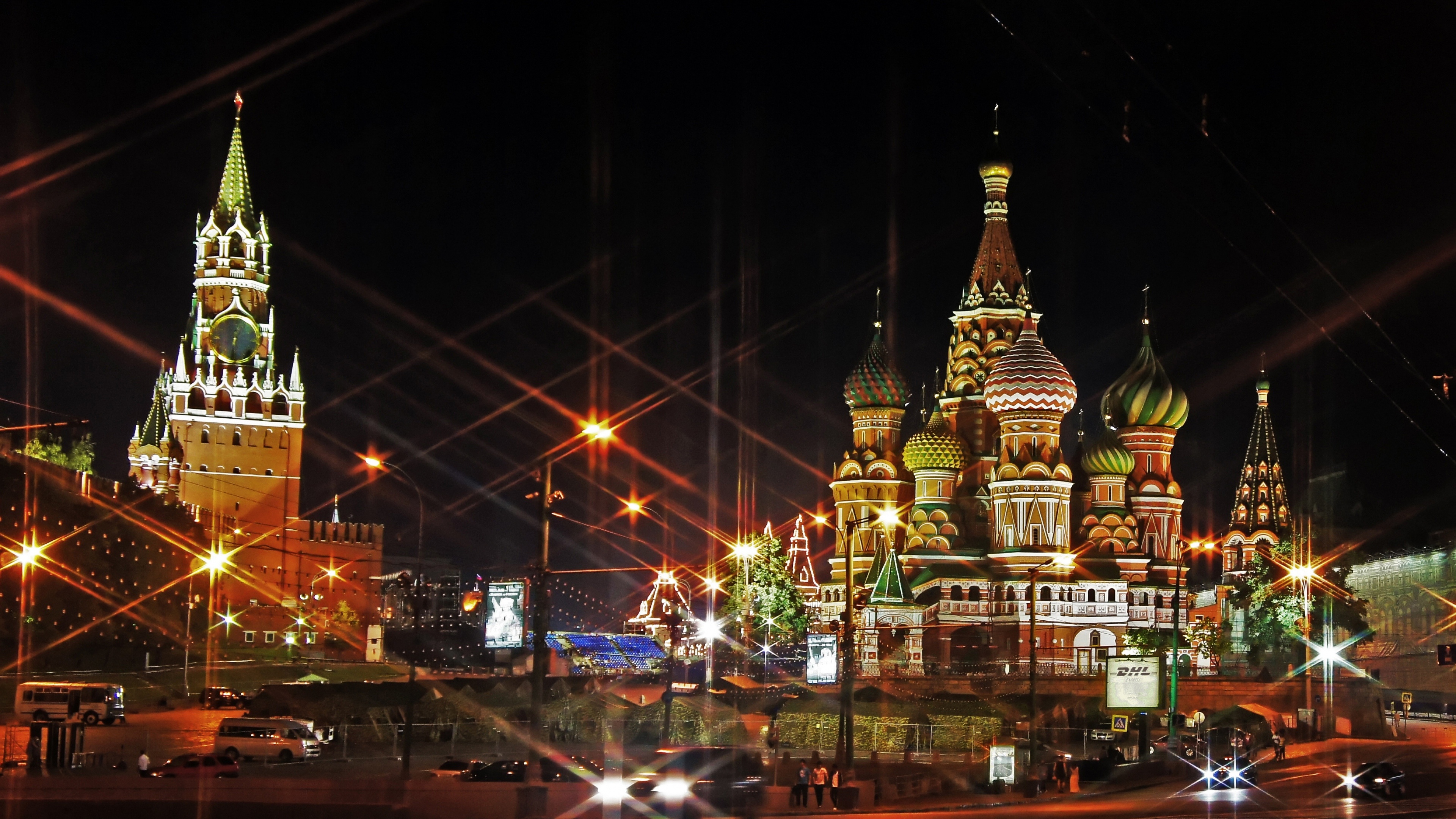 Saint Basil's Cathedral, Ultra HD wallpapers, Breathtaking scenery, Russian masterpiece, 3840x2160 4K Desktop