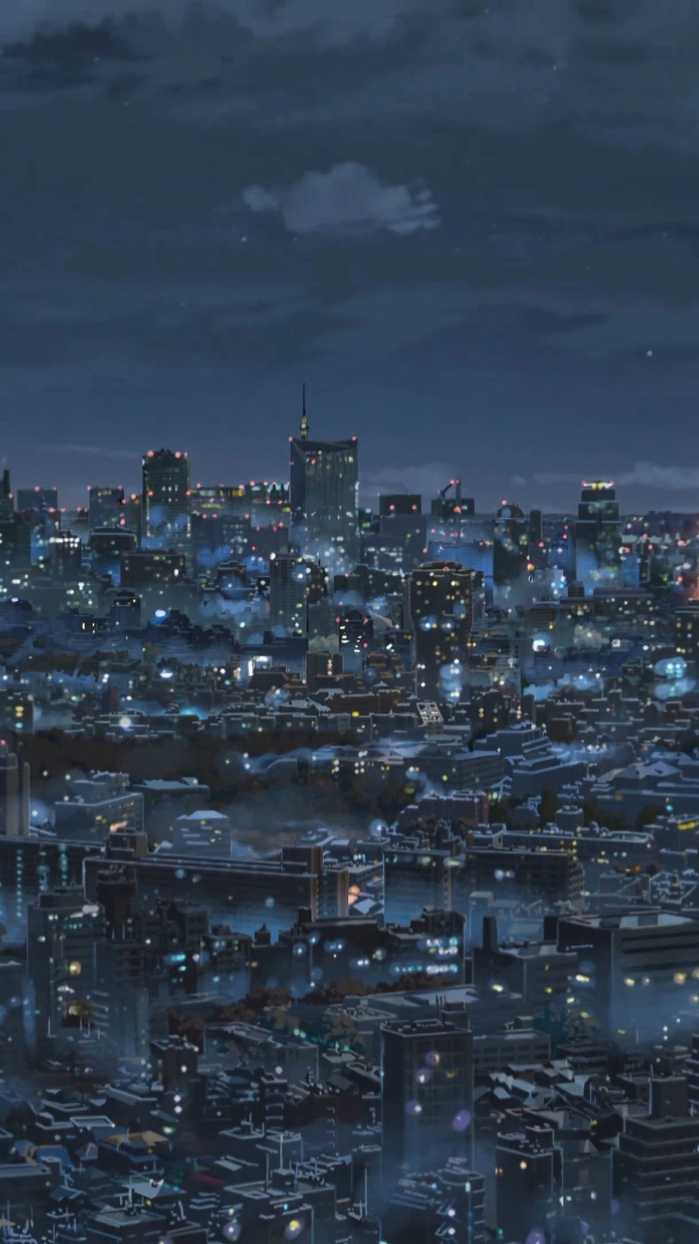 Makoto Shinkai Anime, Concrete Buildings, Wallpaper For You, 1440x2560 HD Handy