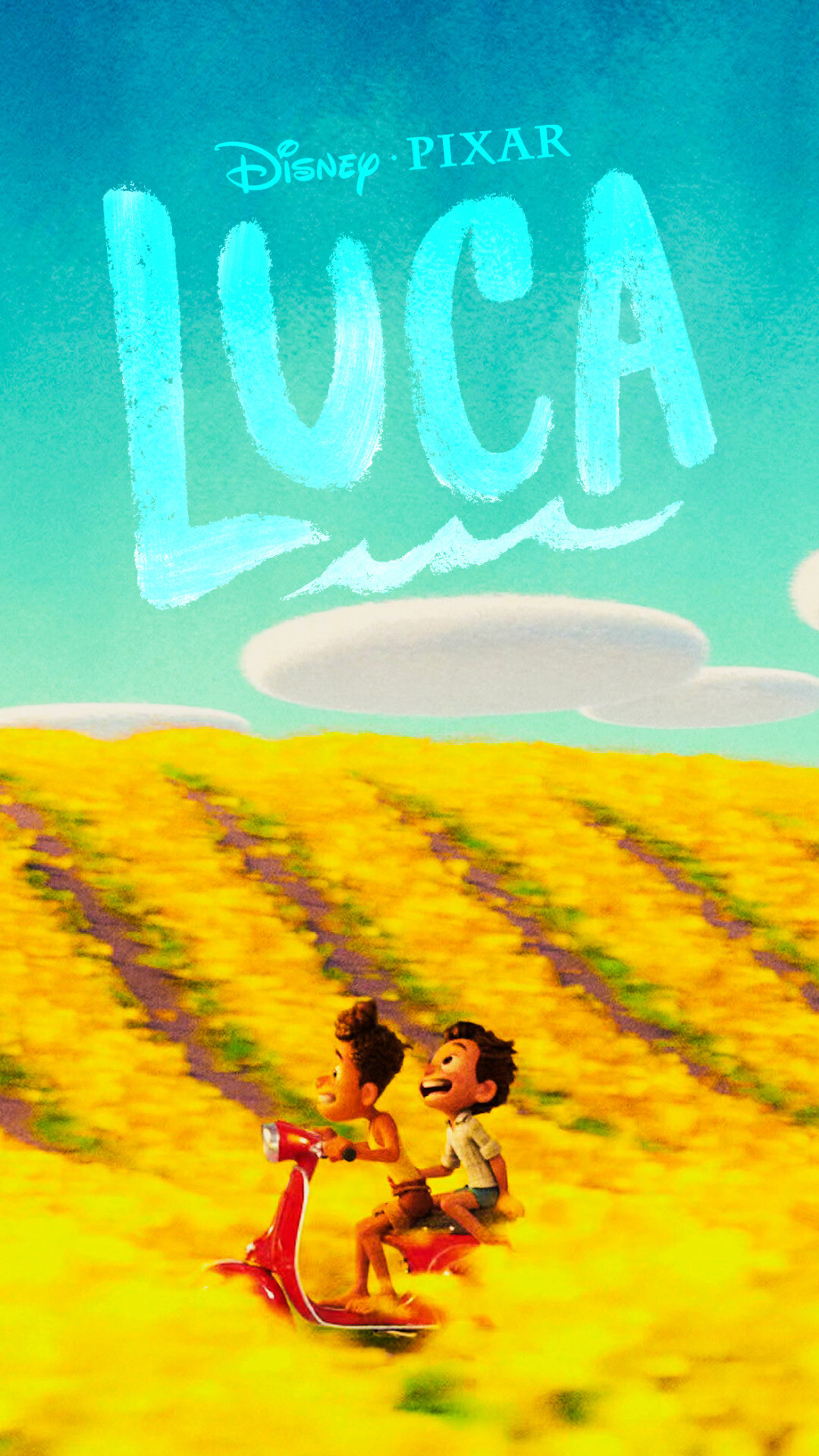 Luca: Jack Dylan Grazer's first animated film, Disney, Pixar. 1080x1920 Full HD Wallpaper.