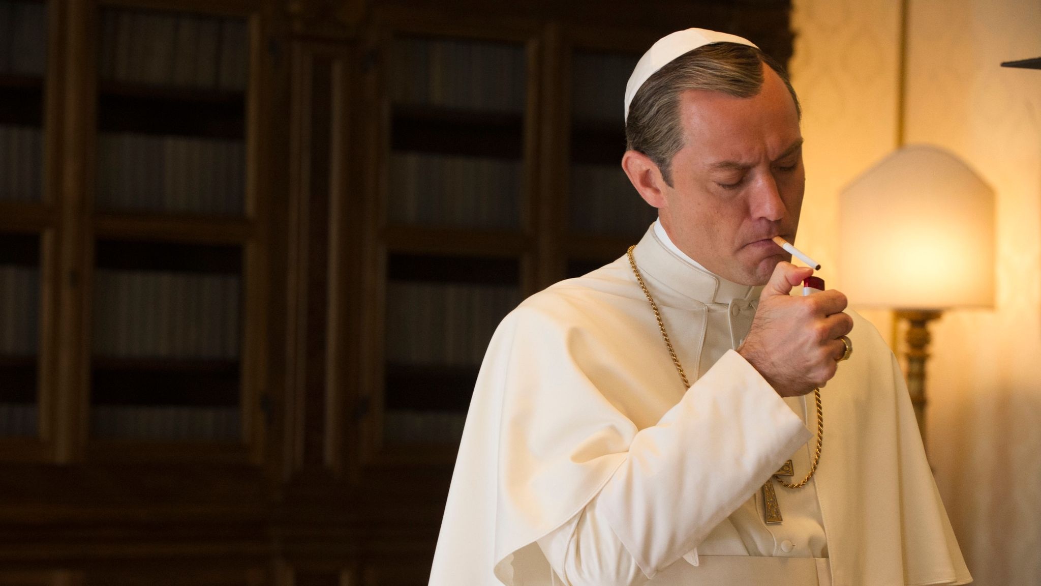 Jude Law, The Young Pope, Top free backgrounds, Wallpaper, 2050x1160 HD Desktop