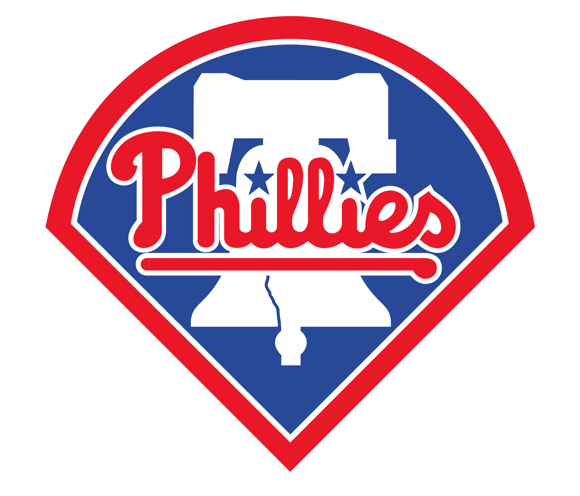 Philadelphia Phillies, Chicago Cubs, American Heritage Credit Union, 2400x2050 HD Desktop