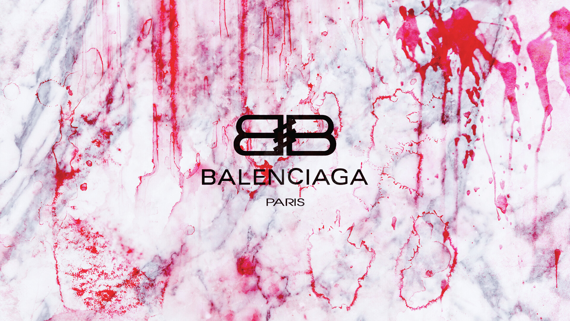 Balenciaga: A range of designer shoes, bags, and accessories, Logo. 1920x1080 Full HD Background.