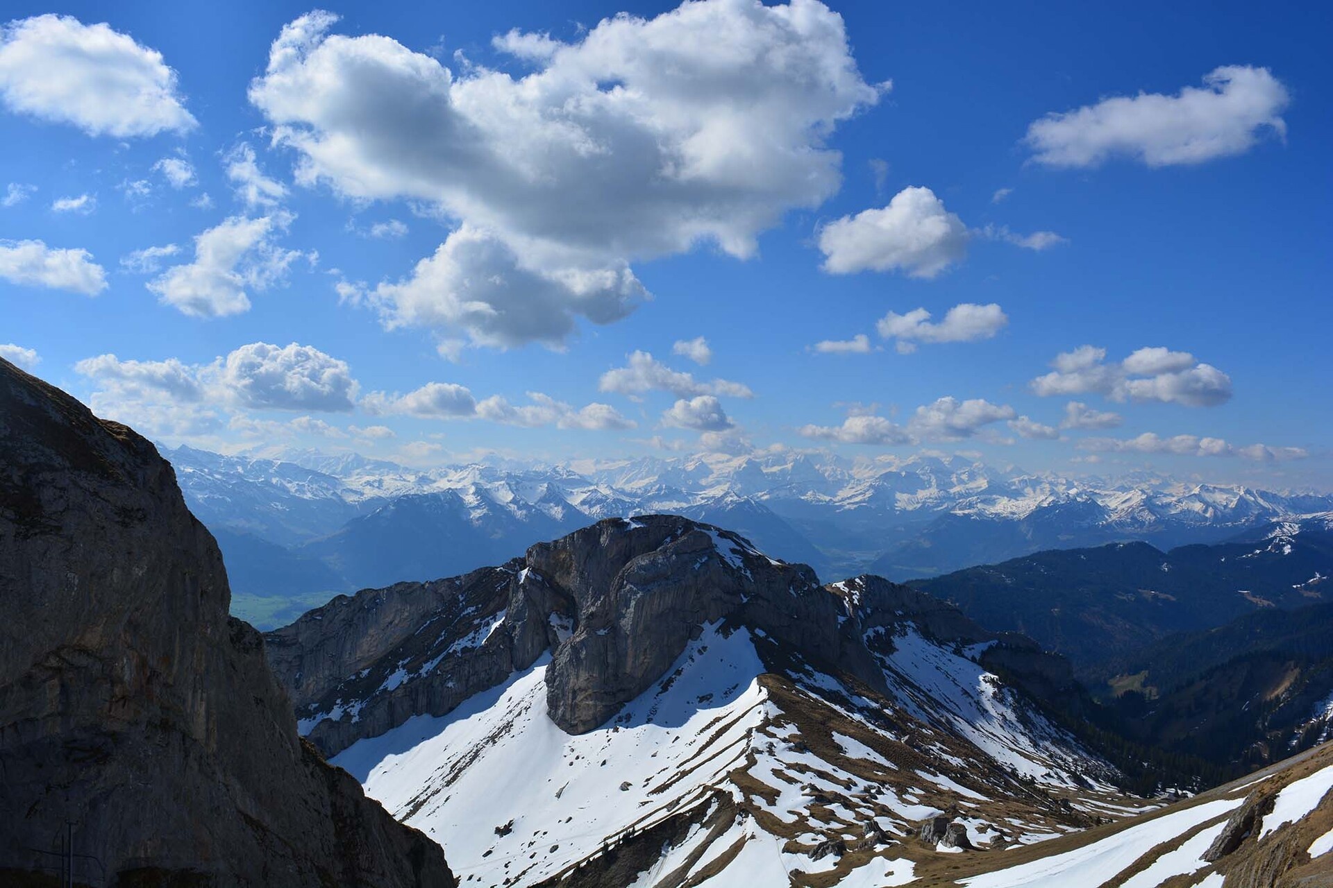 Mount Pilatus, Swiss mountain, Stunning views, Majestic peaks, 1920x1280 HD Desktop