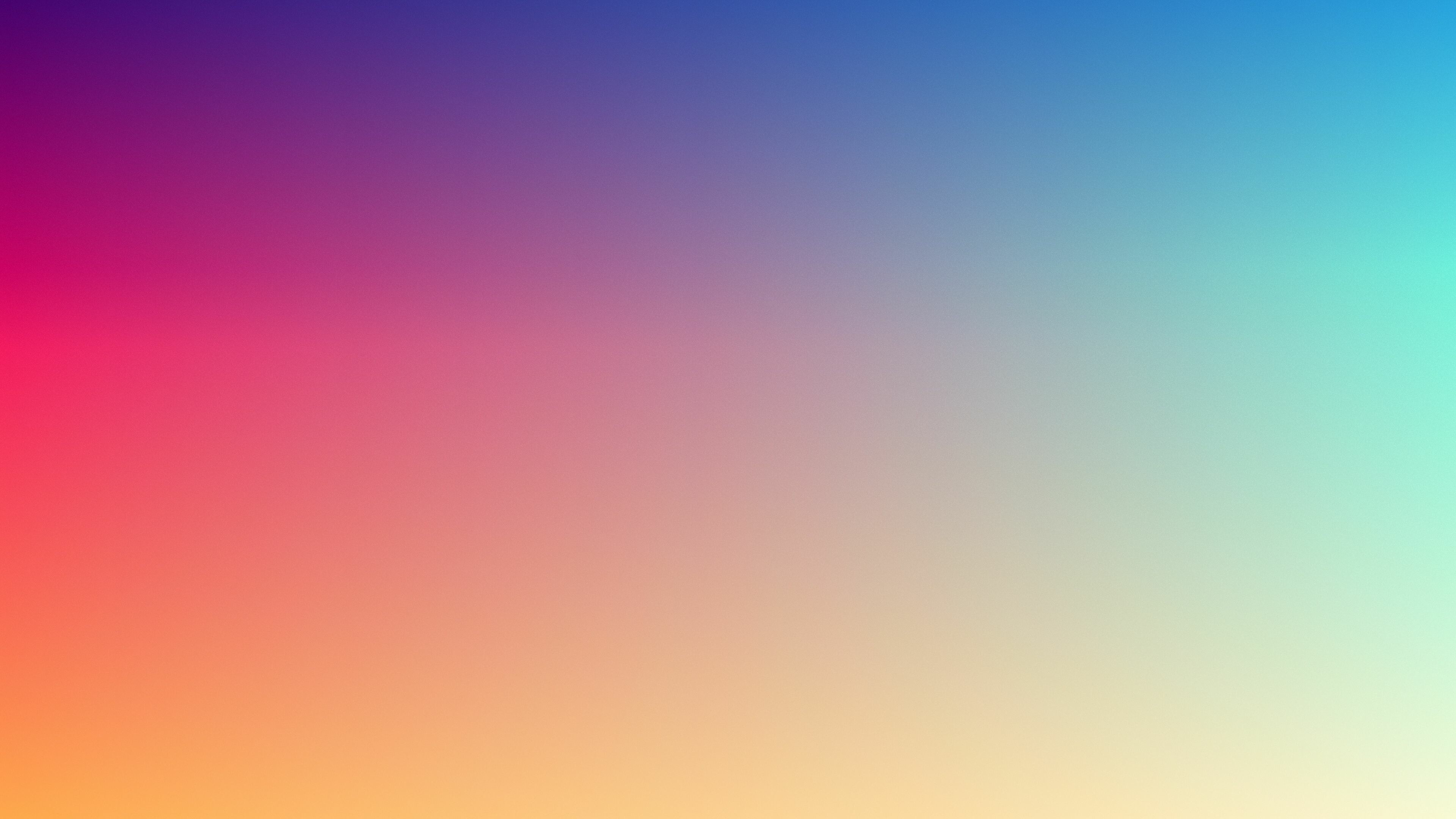 Rainbow Colors: Gradient, Tints and shades, Minimalism. 3840x2160 4K Wallpaper.