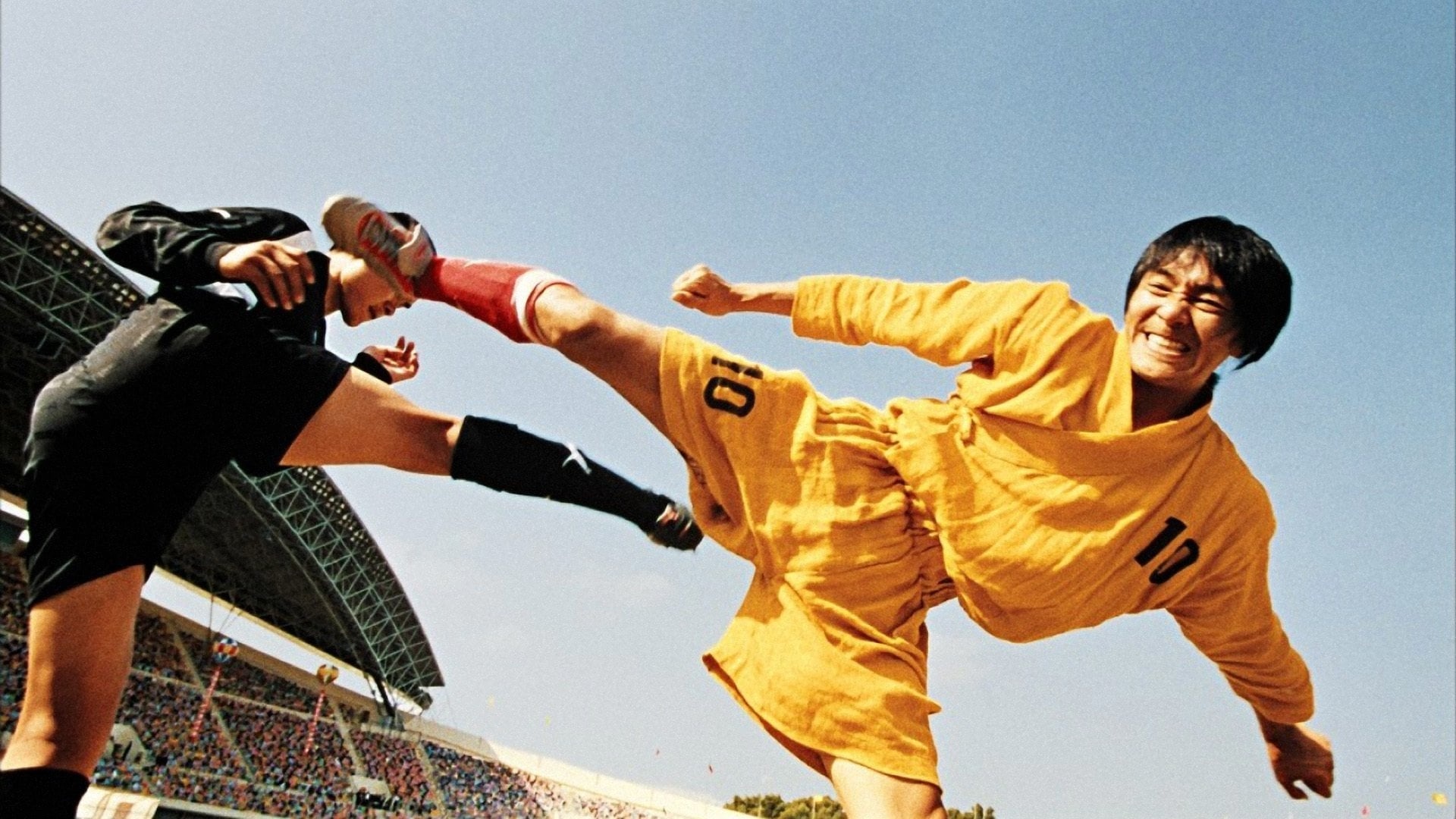 Shaolin Soccer: The movie has been directed and co-written by Stephen Chow, who stars as Sing. 1920x1080 Full HD Background.