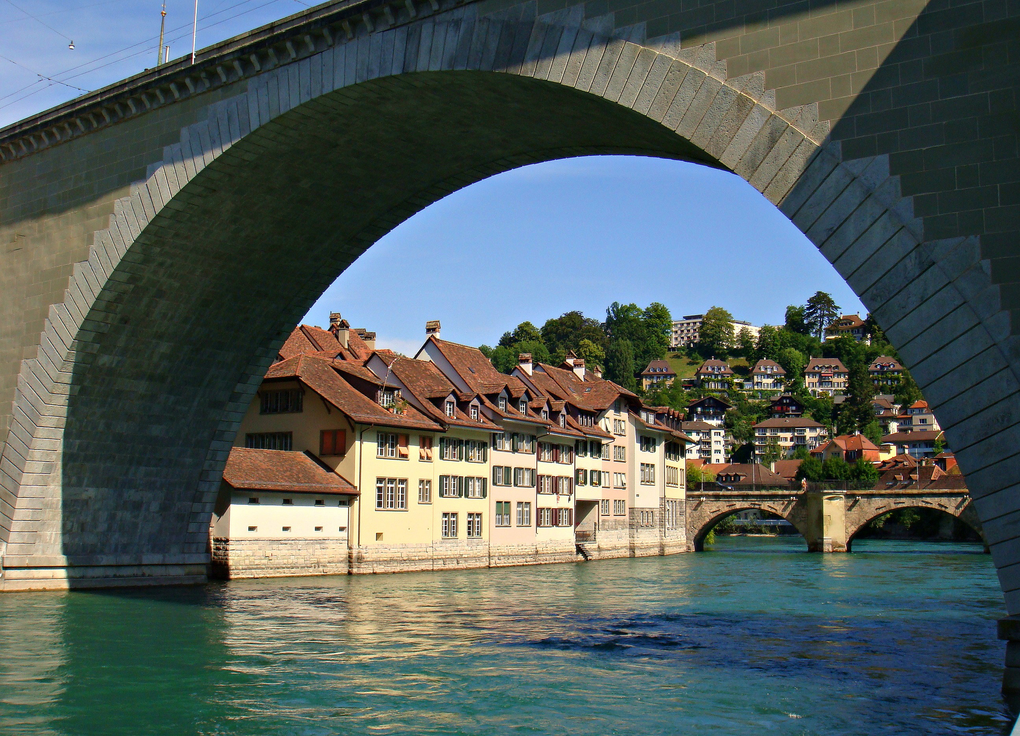 River Aare, Switzerland, Bern City, 2050x1480 HD Desktop