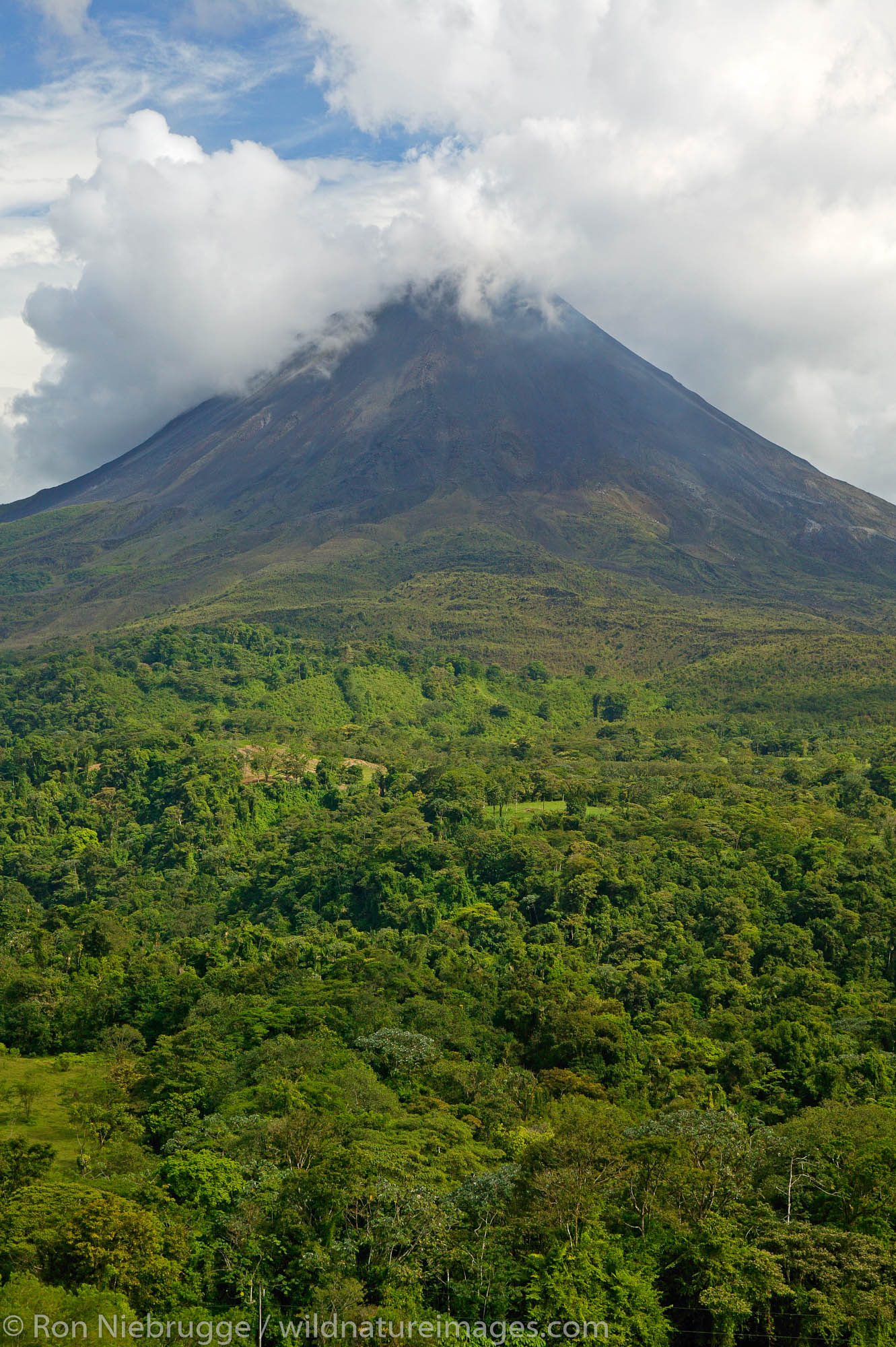Arenal Volcano, Costa Rica photos, Ron Niebrugge, Volcn Arenal, 1340x2000 HD Handy
