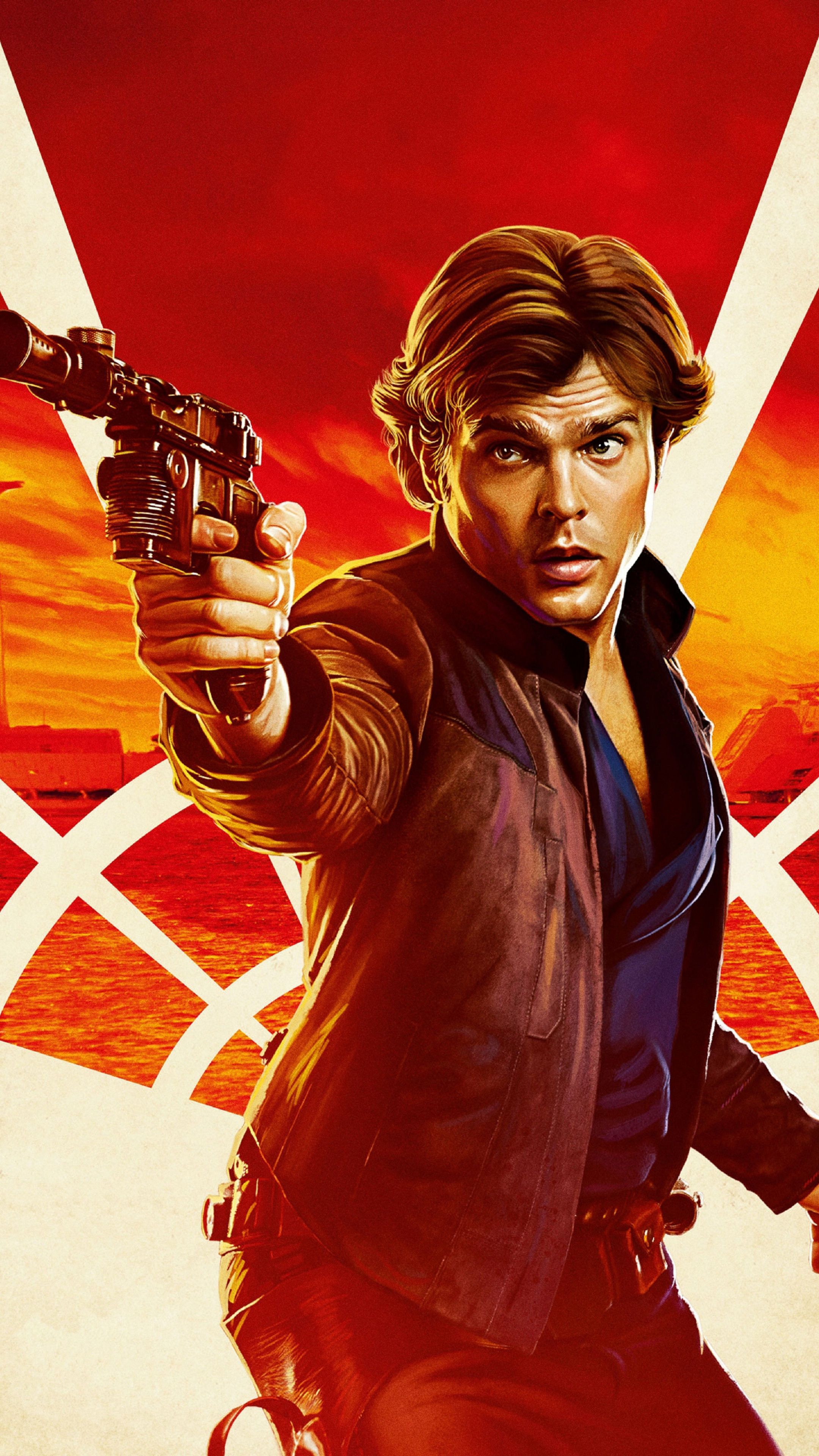 Han Solo, Solo: A Star Wars story, Movie, Sony Xperia, 2160x3840 4K Phone