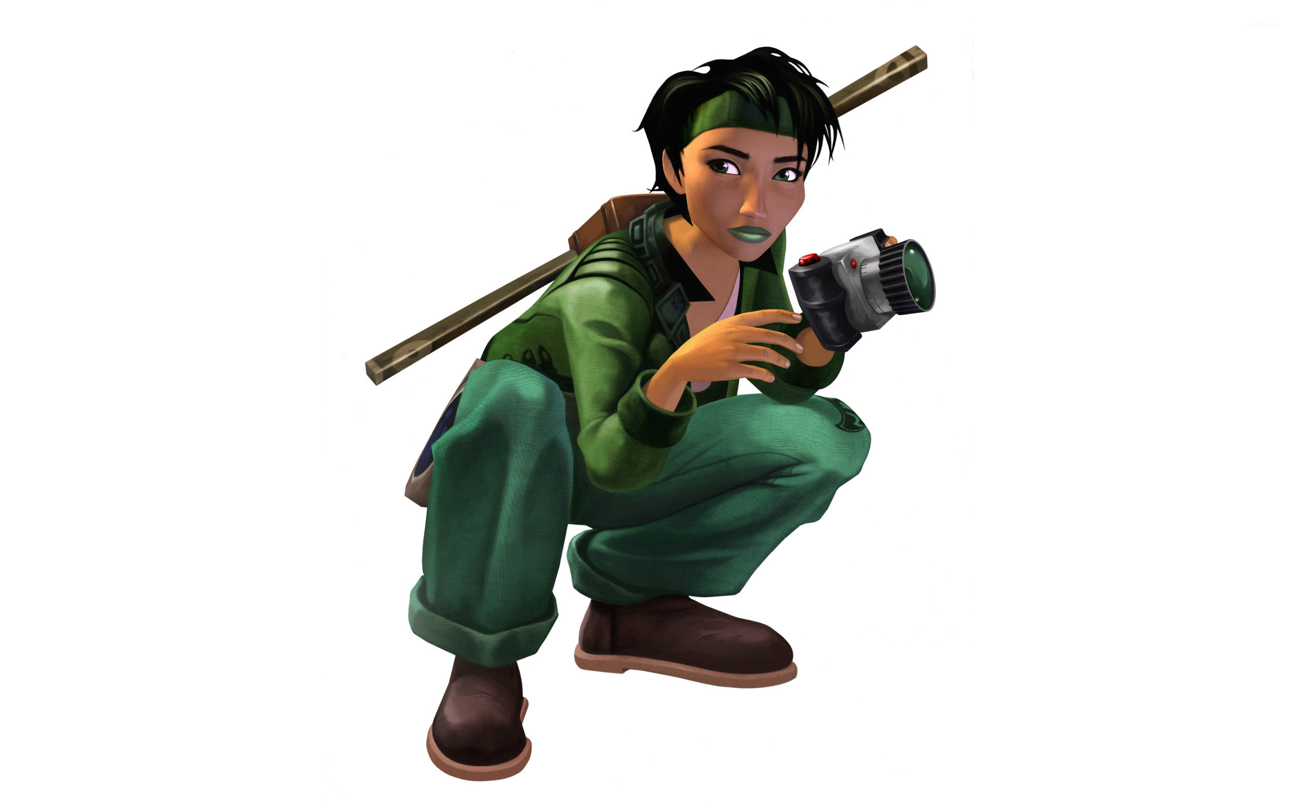 Beyond Good and Evil (Game): Jade, A photo-journalist, A game character by Ubisoft developer Michel Ancel. 2560x1600 HD Wallpaper.