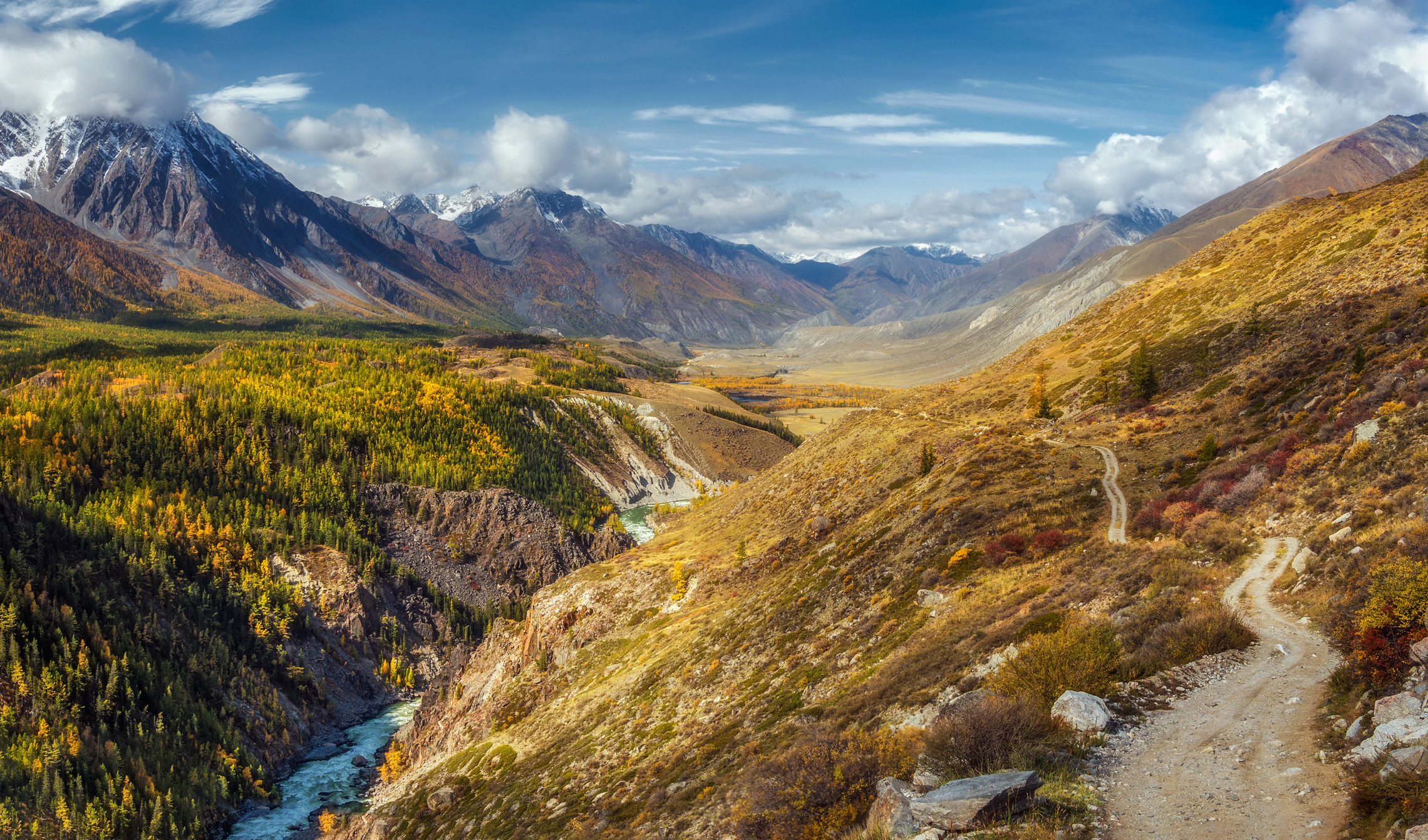 Altai Mountains landscape wallpaper, HD wallpaper background image, Travels, 2280x1350 HD Desktop