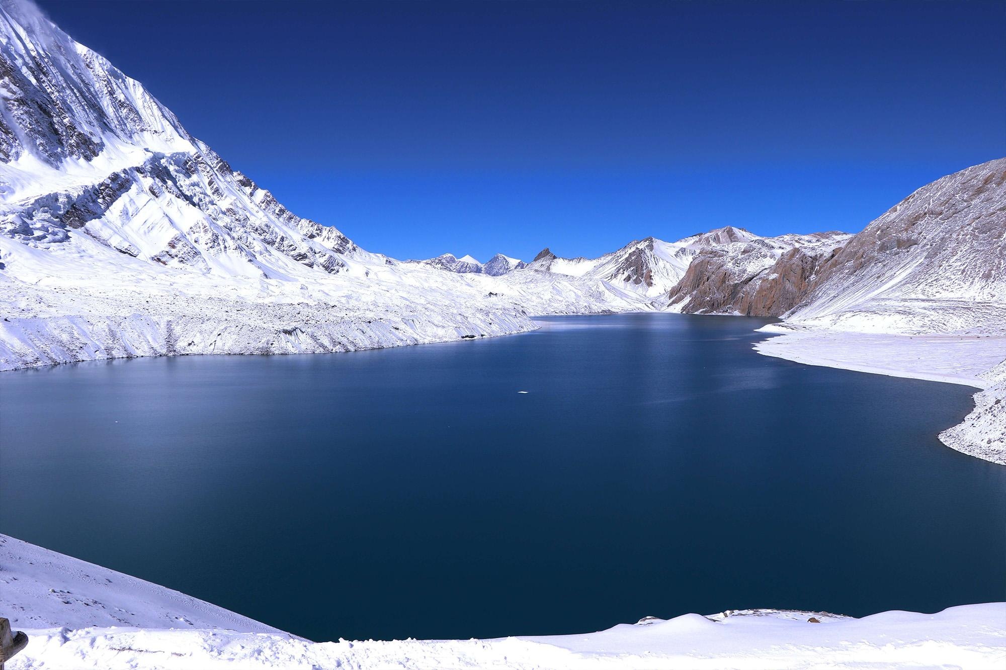 Tilicho Lake, Trek via Annapurna, Overland trek, Nepal, 2000x1340 HD Desktop