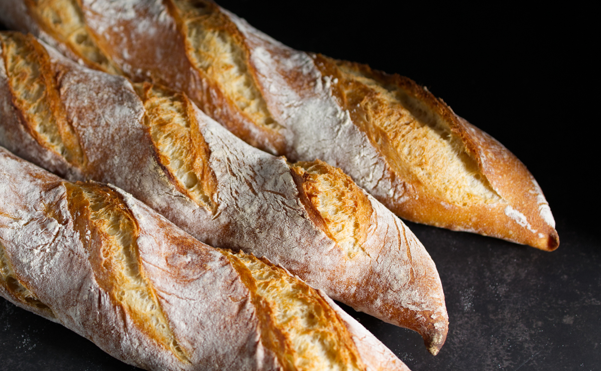 Baguette: Best eaten fresh on the day of purchase and toasted thereafter. 1920x1190 HD Wallpaper.