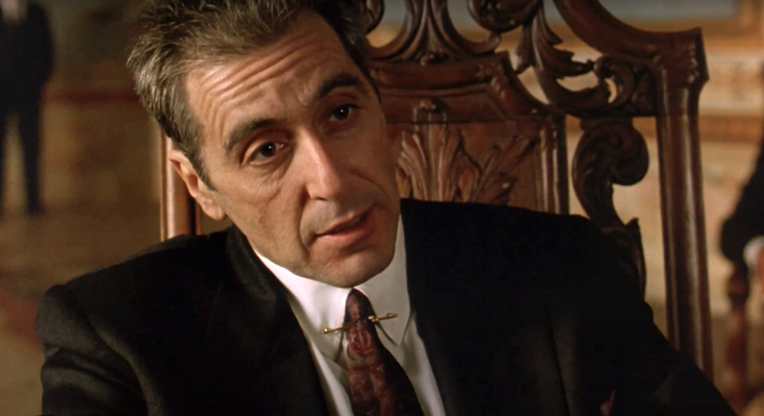 Michael Corleone, Perilous roundabout, Godfather 3, Tension rises, 2500x1370 HD Desktop