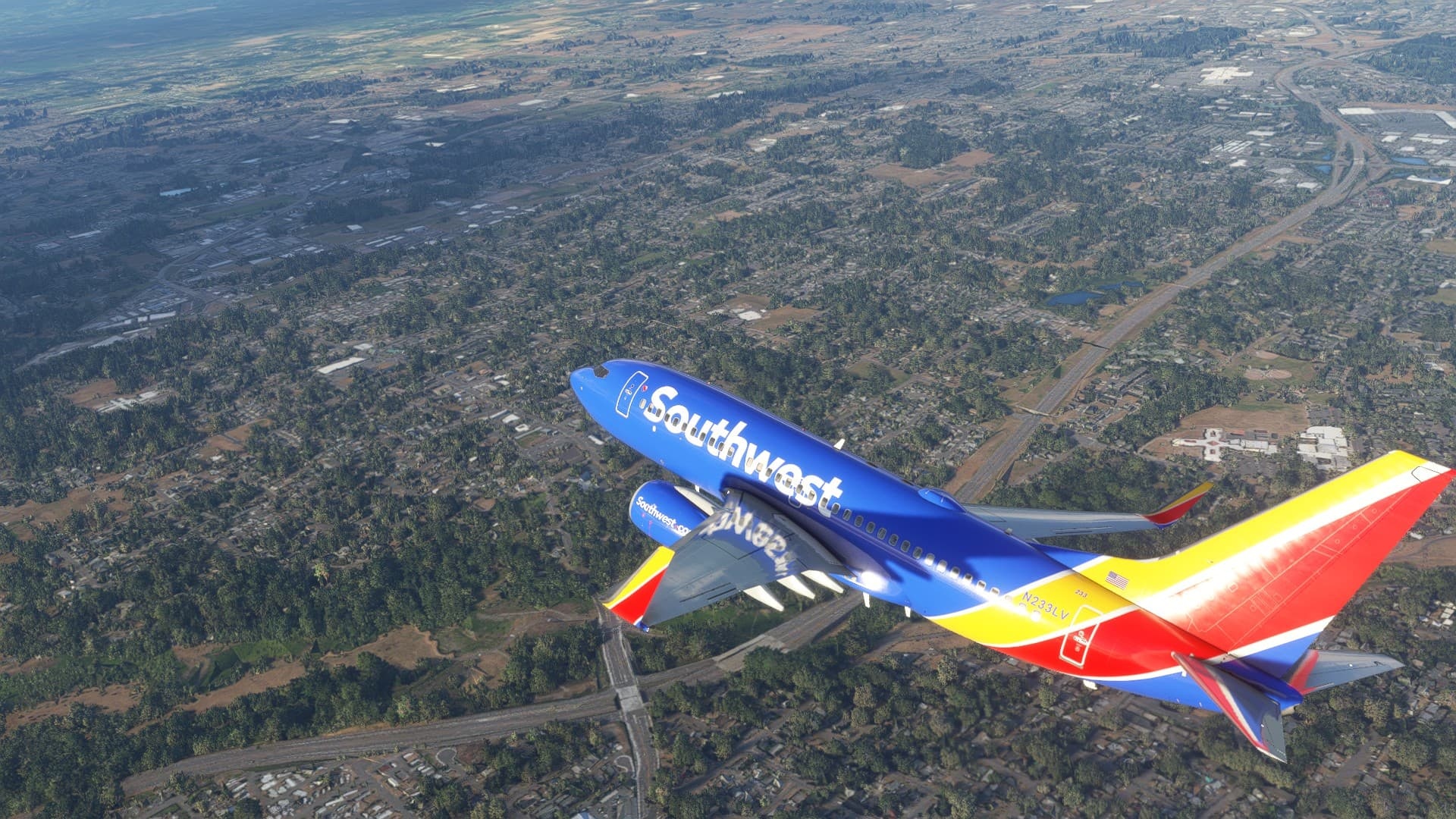 Southwest Airlines, Microsoft Flight Simulator, General discussion, 1920x1080 Full HD Desktop