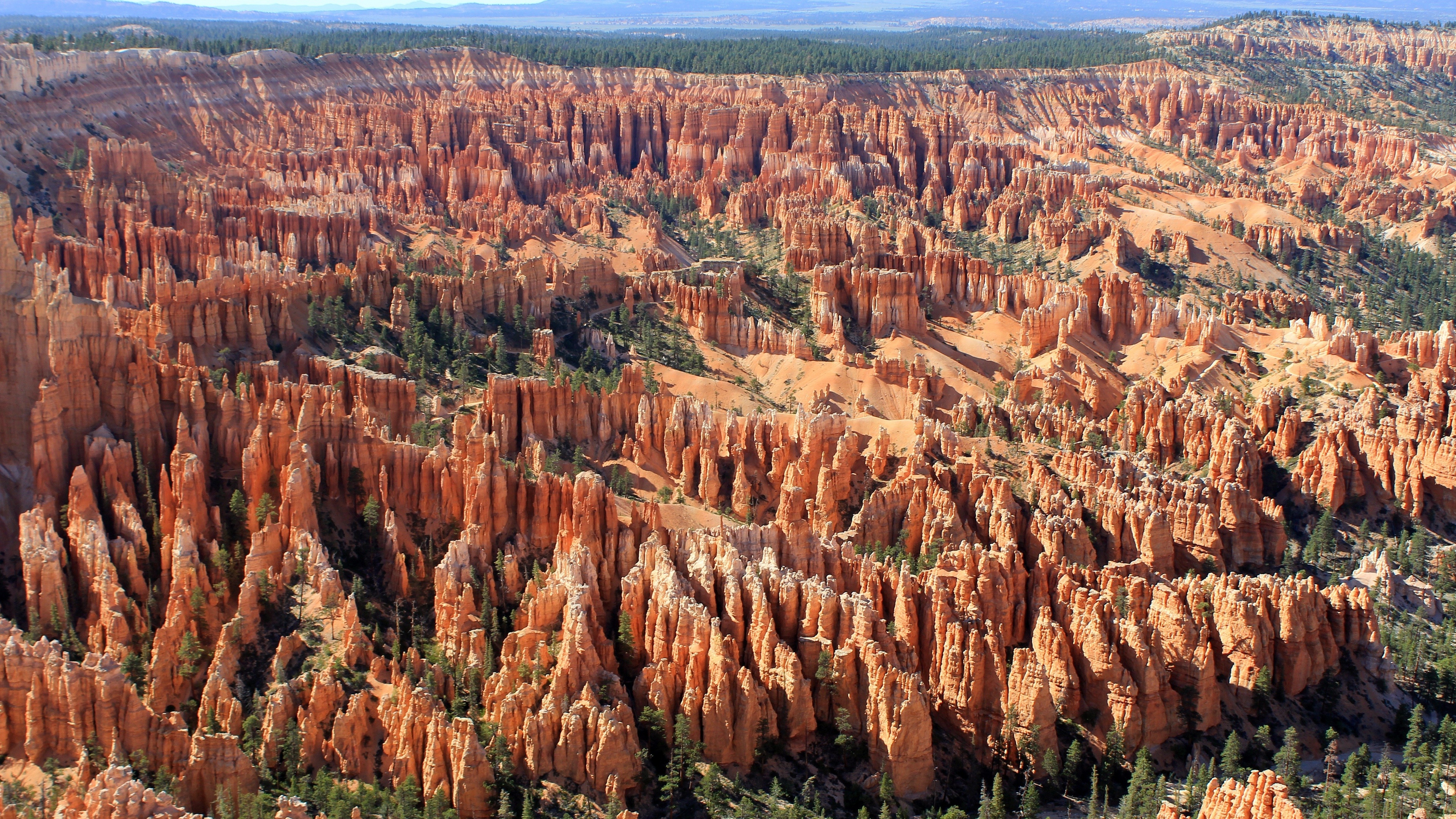 Utah: Bryce Canyon National Park, Garfield County, USA. 3840x2160 4K Wallpaper.