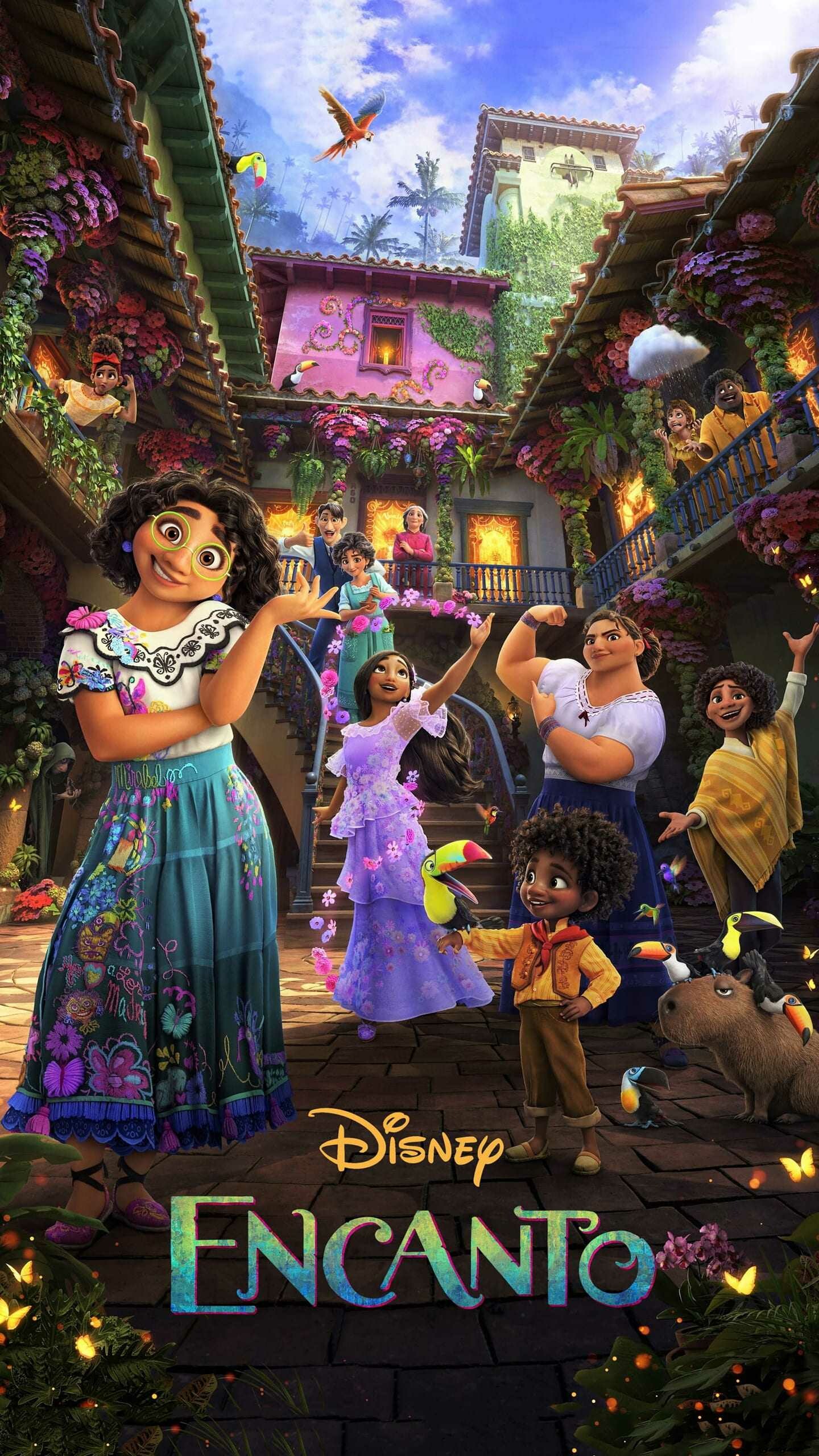 Encanto: Walt Disney Animation Studios' film, The tale of an extraordinary family. 1440x2560 HD Background.