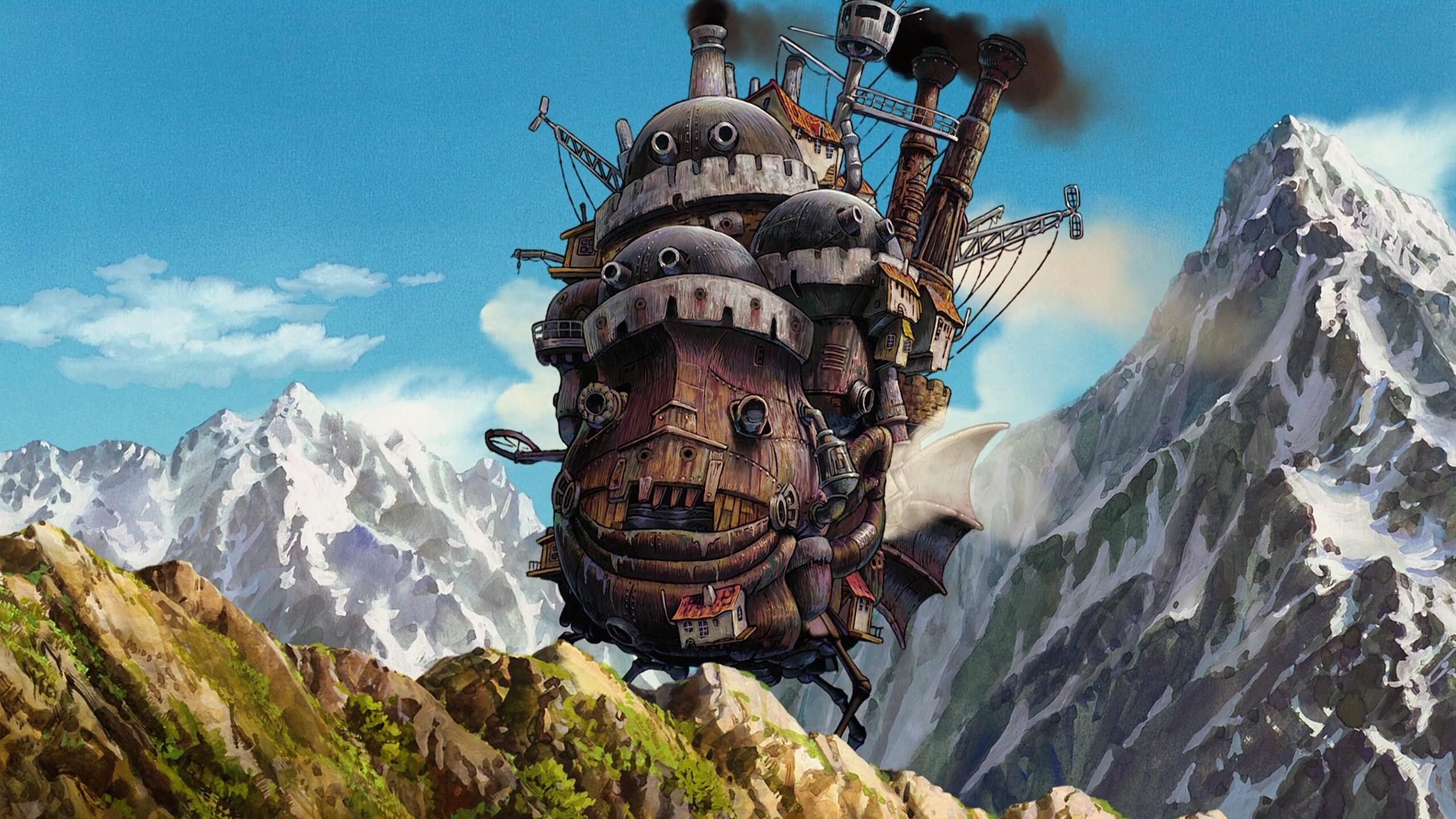 Studio Ghibli: The idea of Hayao Miyazaki, A Japanese animator, director, producer, screenwriter, author, and manga artist. 2560x1440 HD Wallpaper.